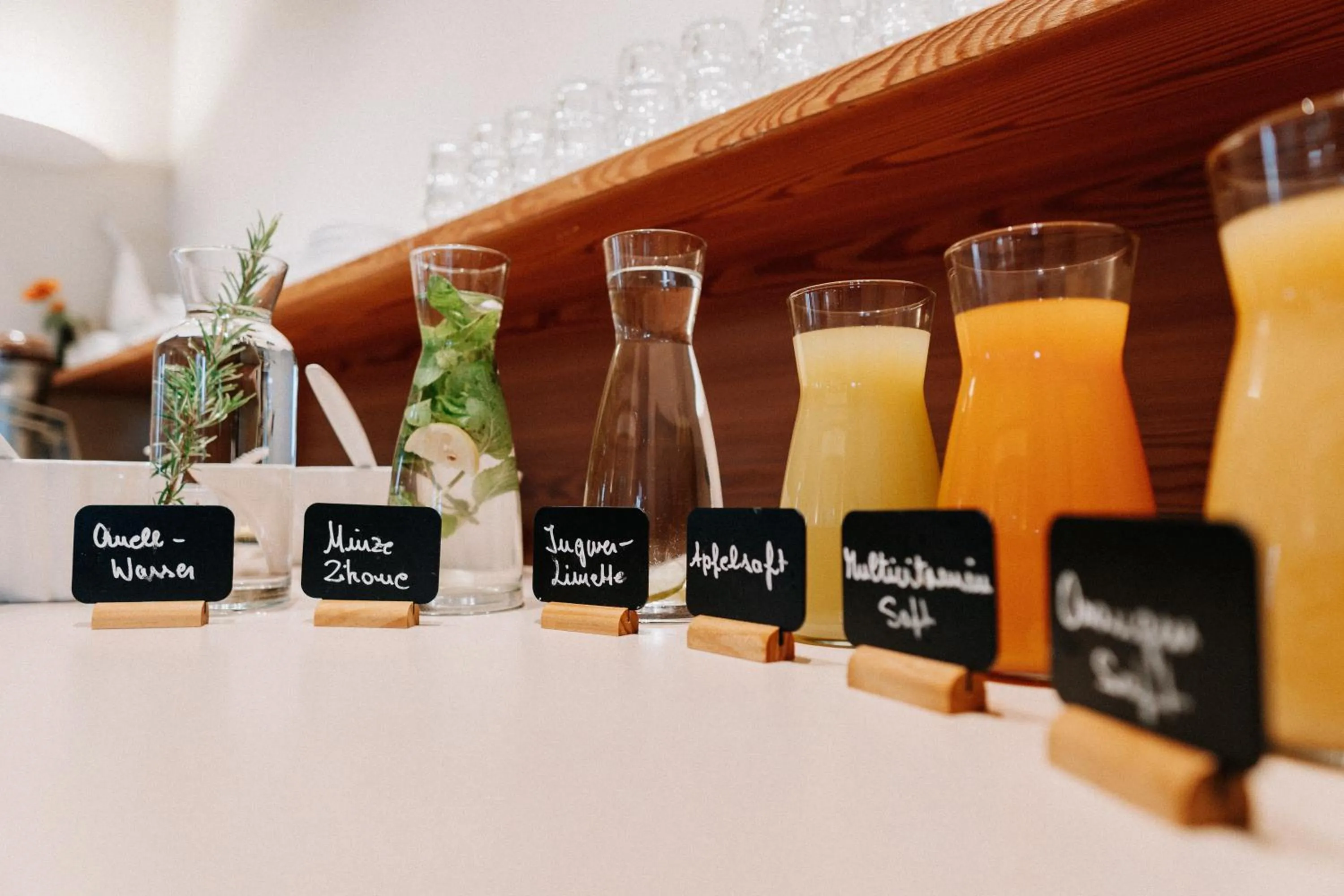 Buffet breakfast in Hotel Garni Katnau