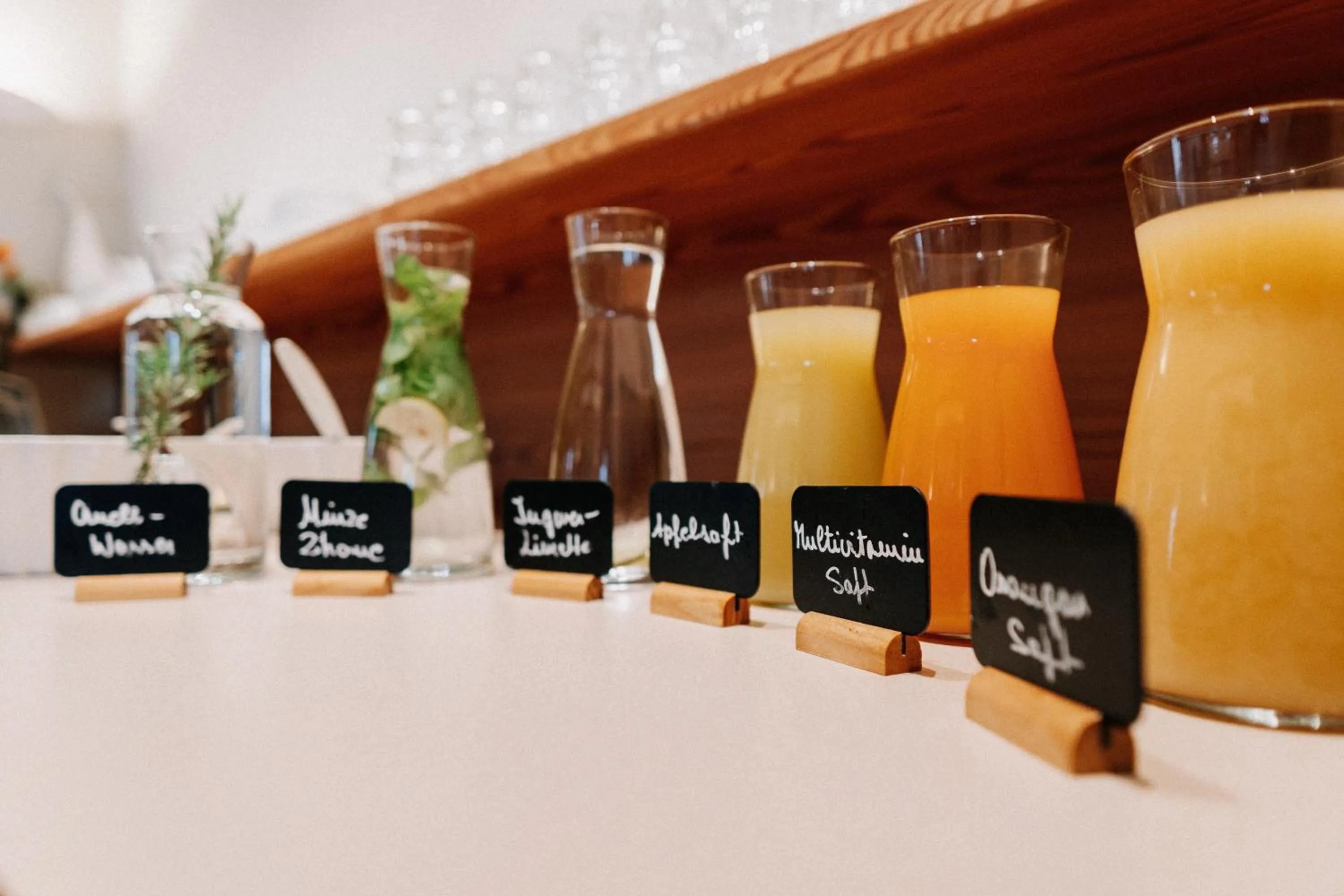 Buffet breakfast in Hotel Garni Katnau