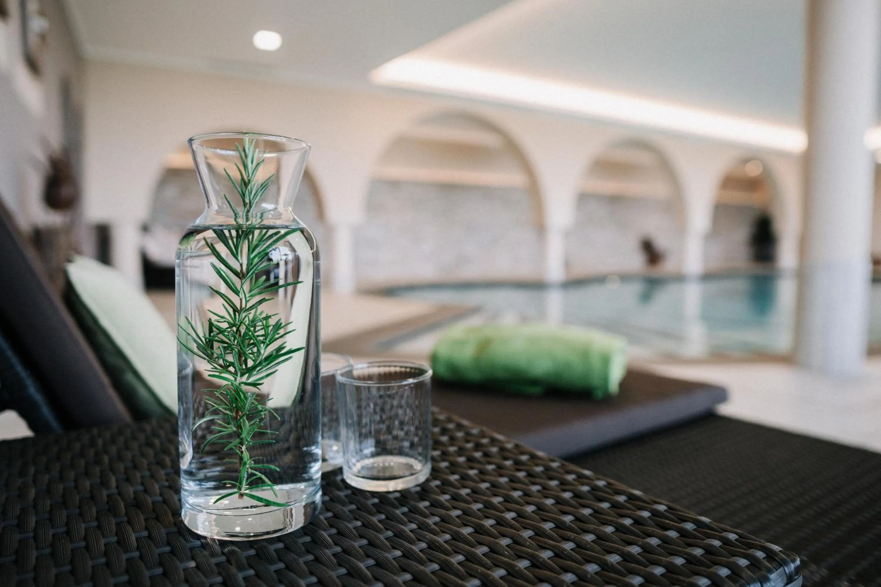 Swimming pool in Hotel Garni Katnau