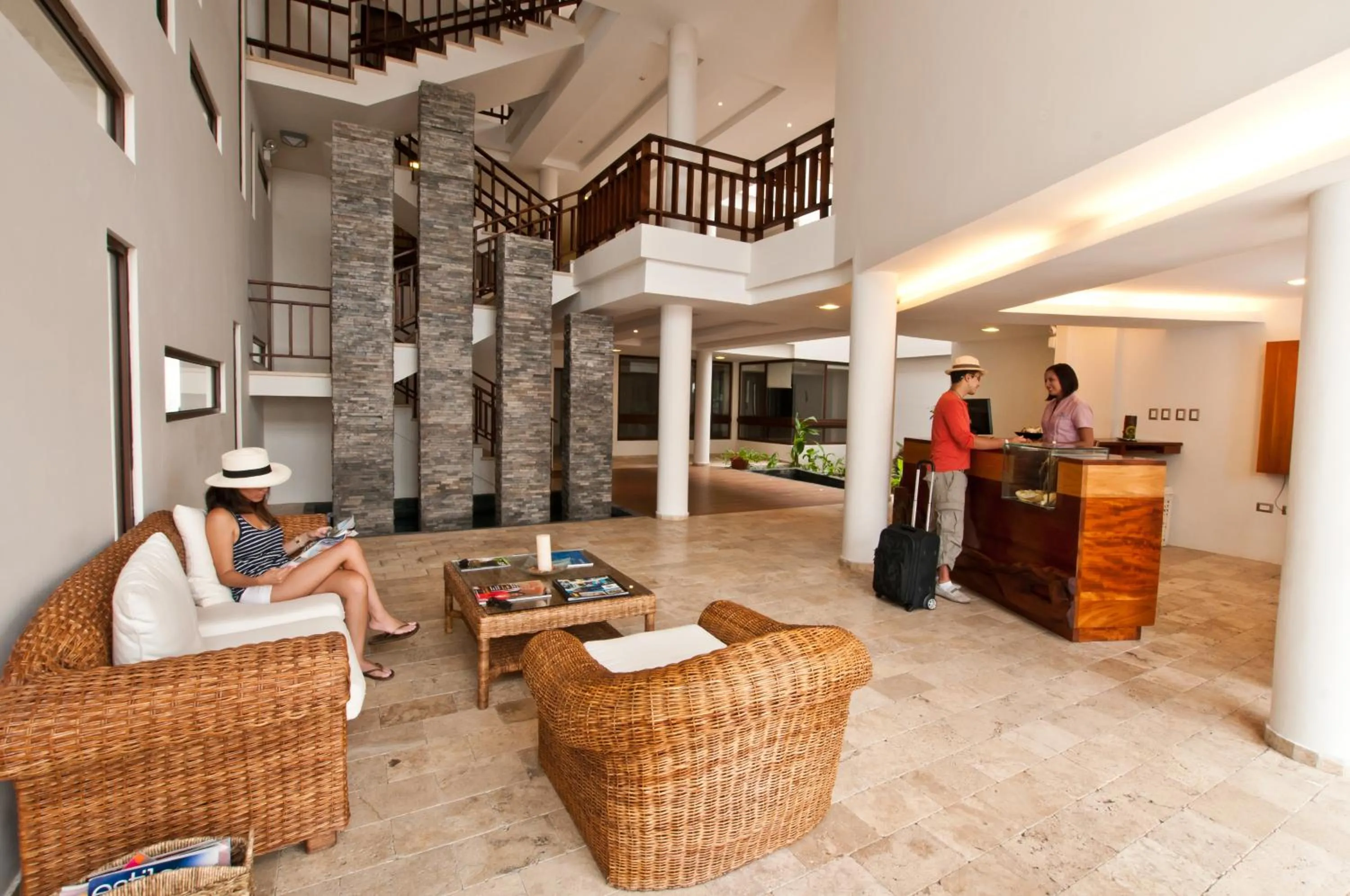 Lobby or reception in Hotel Isla Sol by Solymar