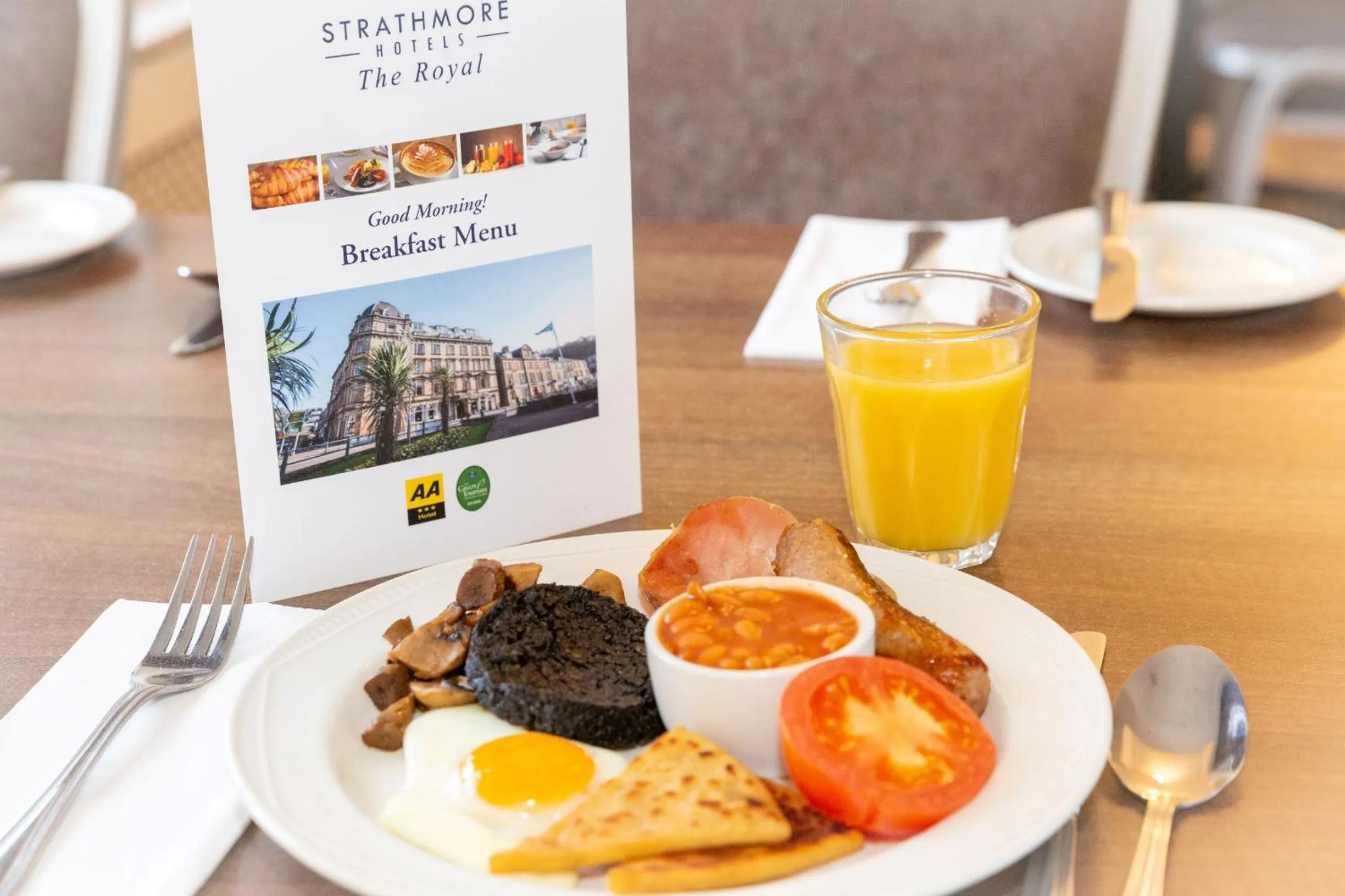 Breakfast in The Royal Hotel