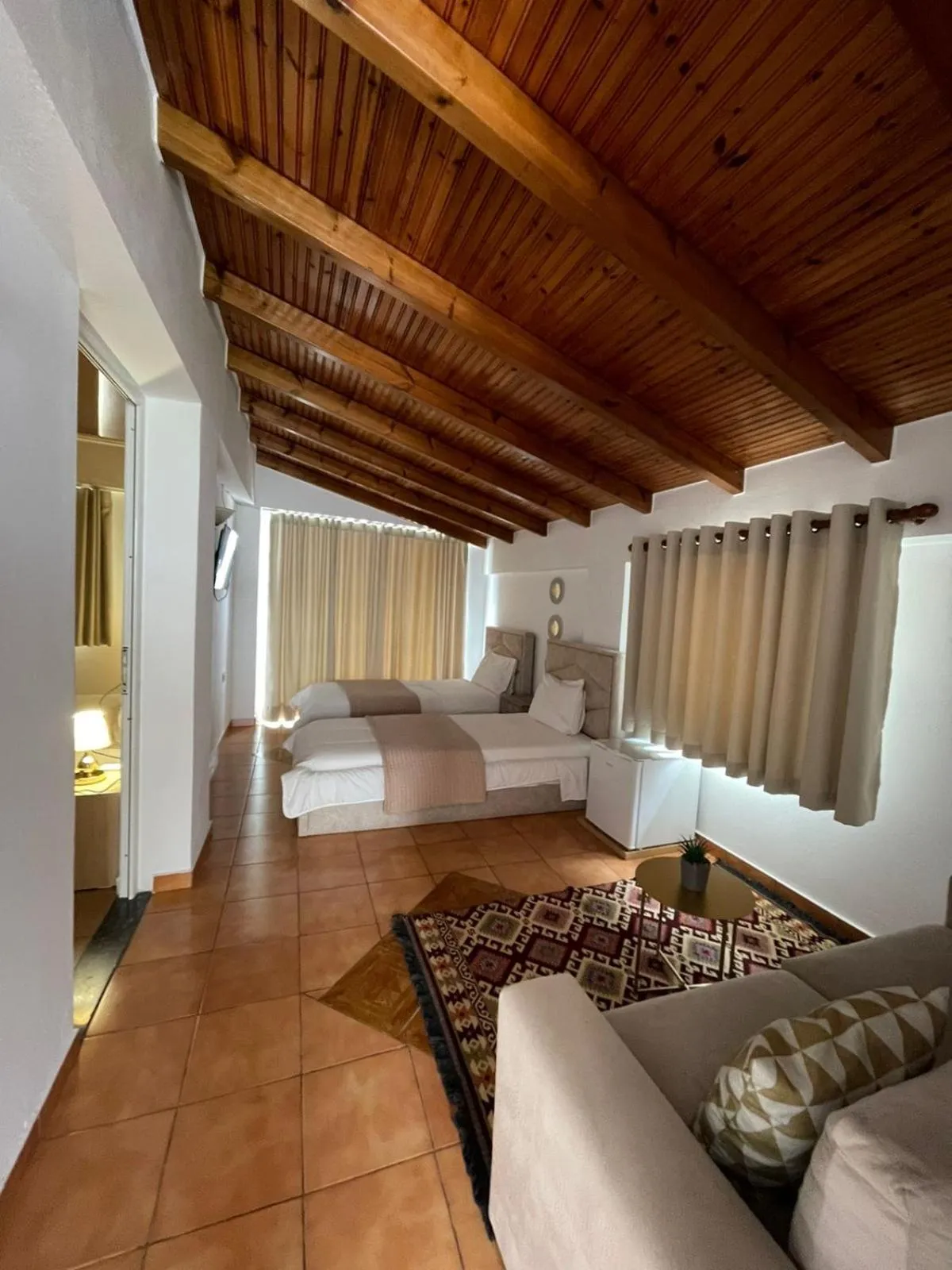 Bed in Hotel Kolagji