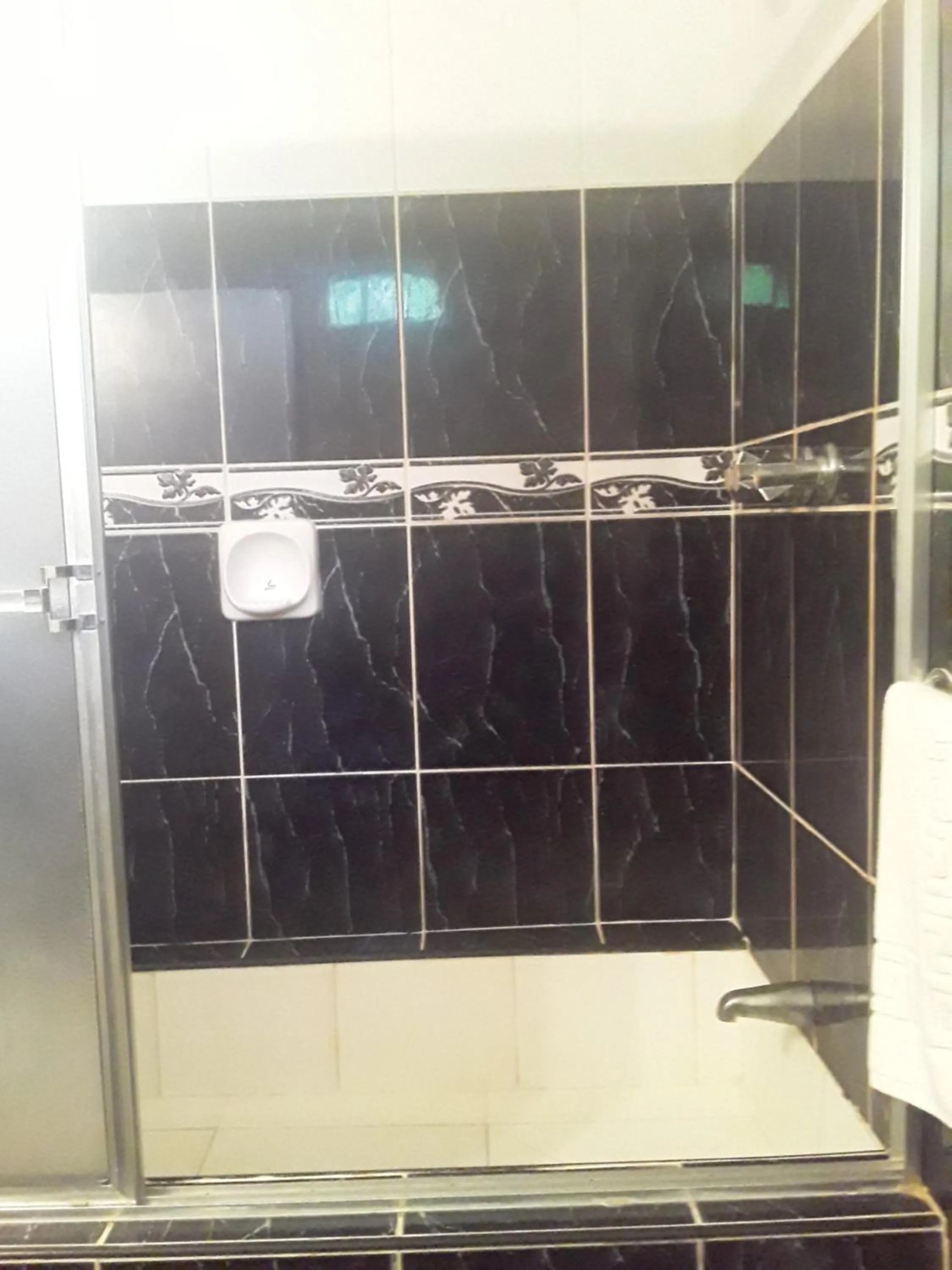 Shower in Derick's Inn