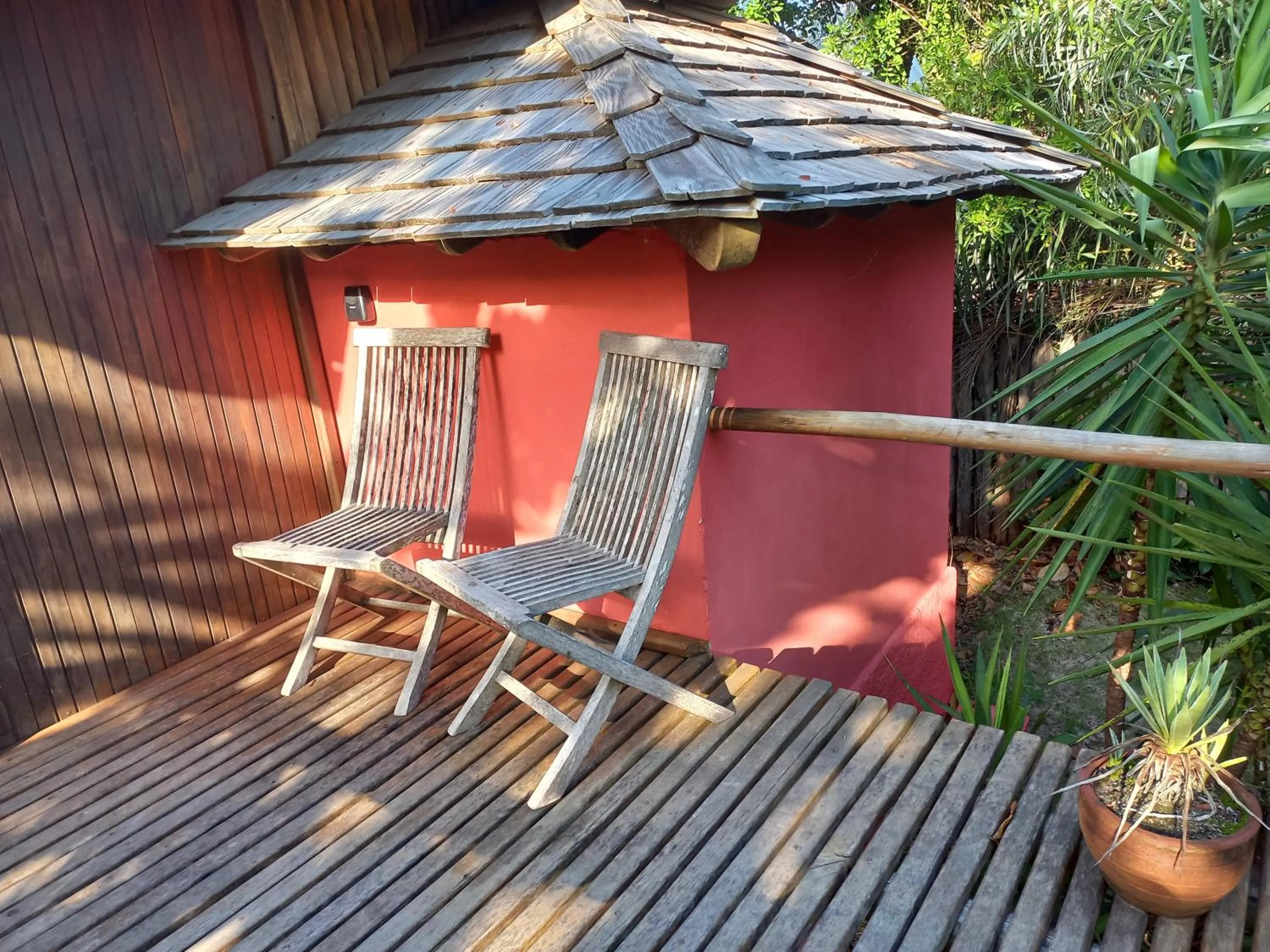 Patio in Bangalôs da Aldeia Caraiva