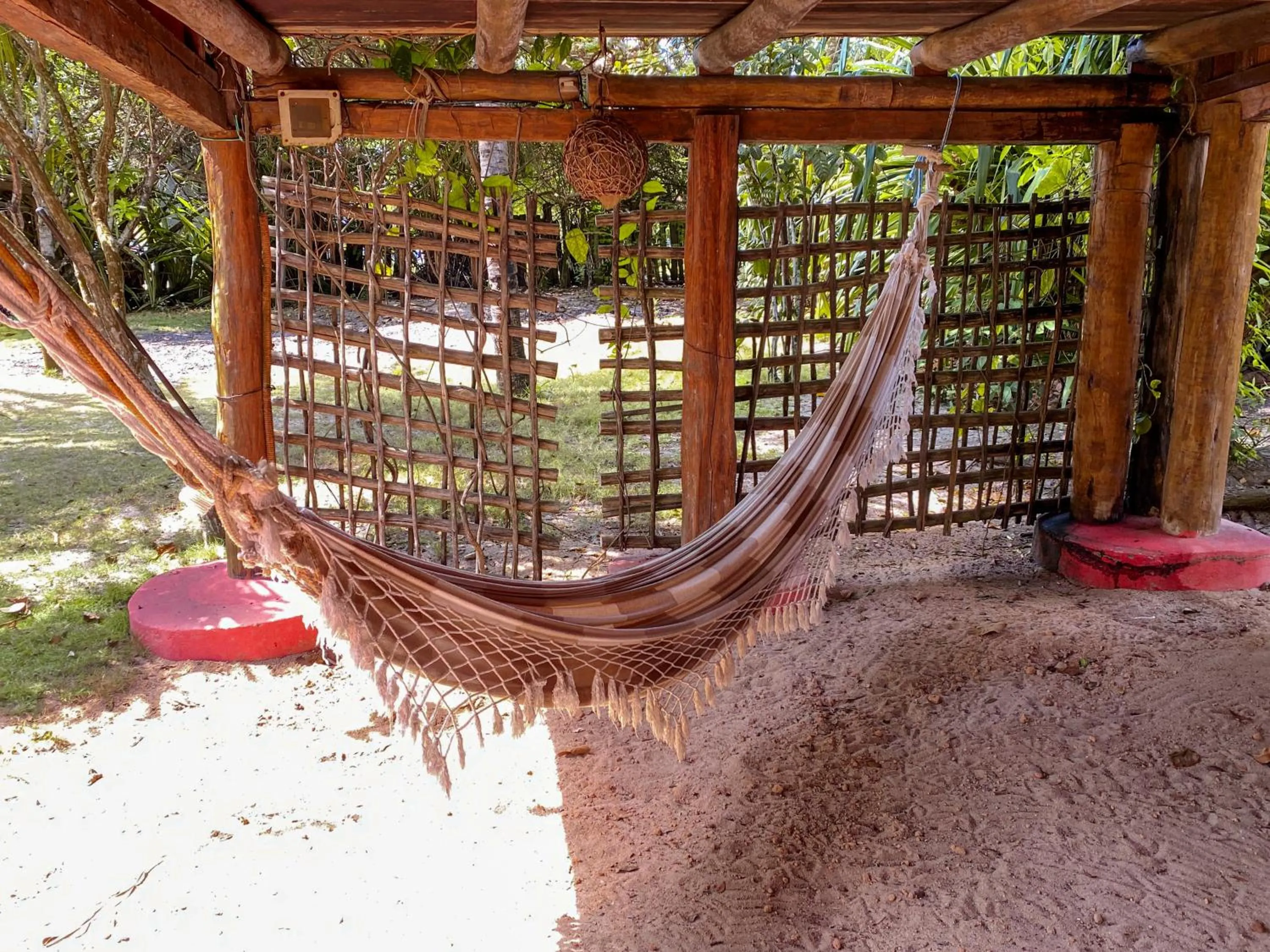 Balcony/Terrace in Bangalôs da Aldeia Caraiva