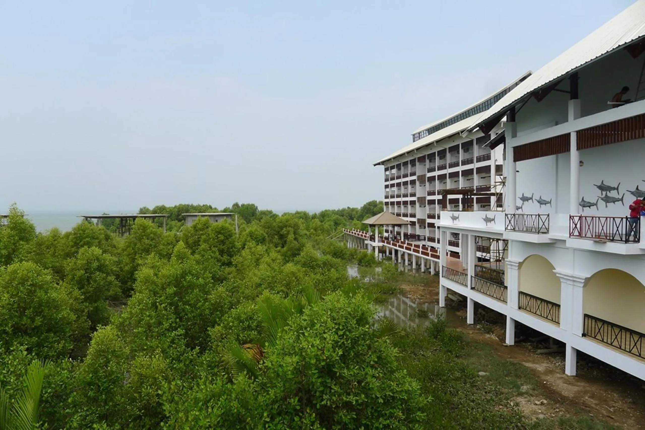 Property building in Pearl Laguna Resort