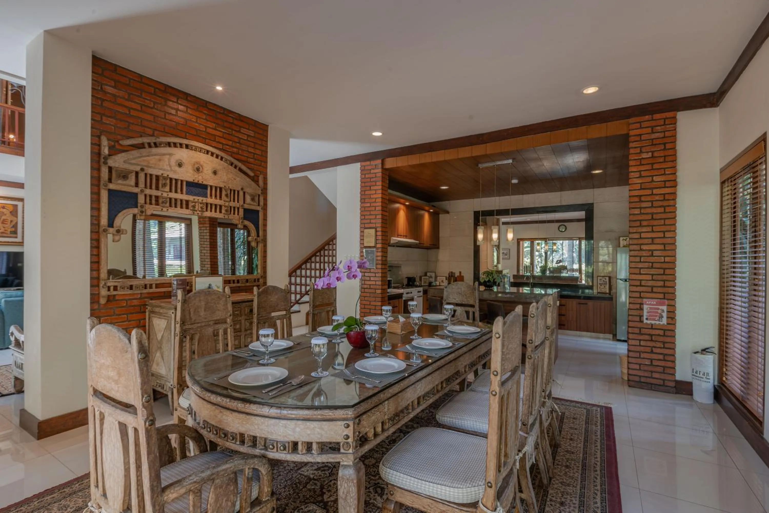 Kitchen or kitchenette in Plataran Puncak Residences