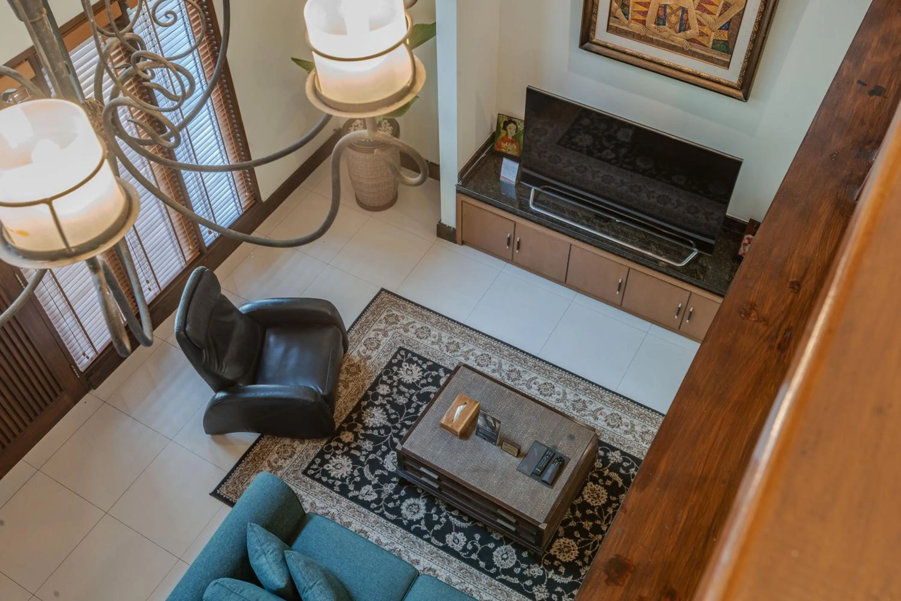 Living room in Plataran Puncak Residences