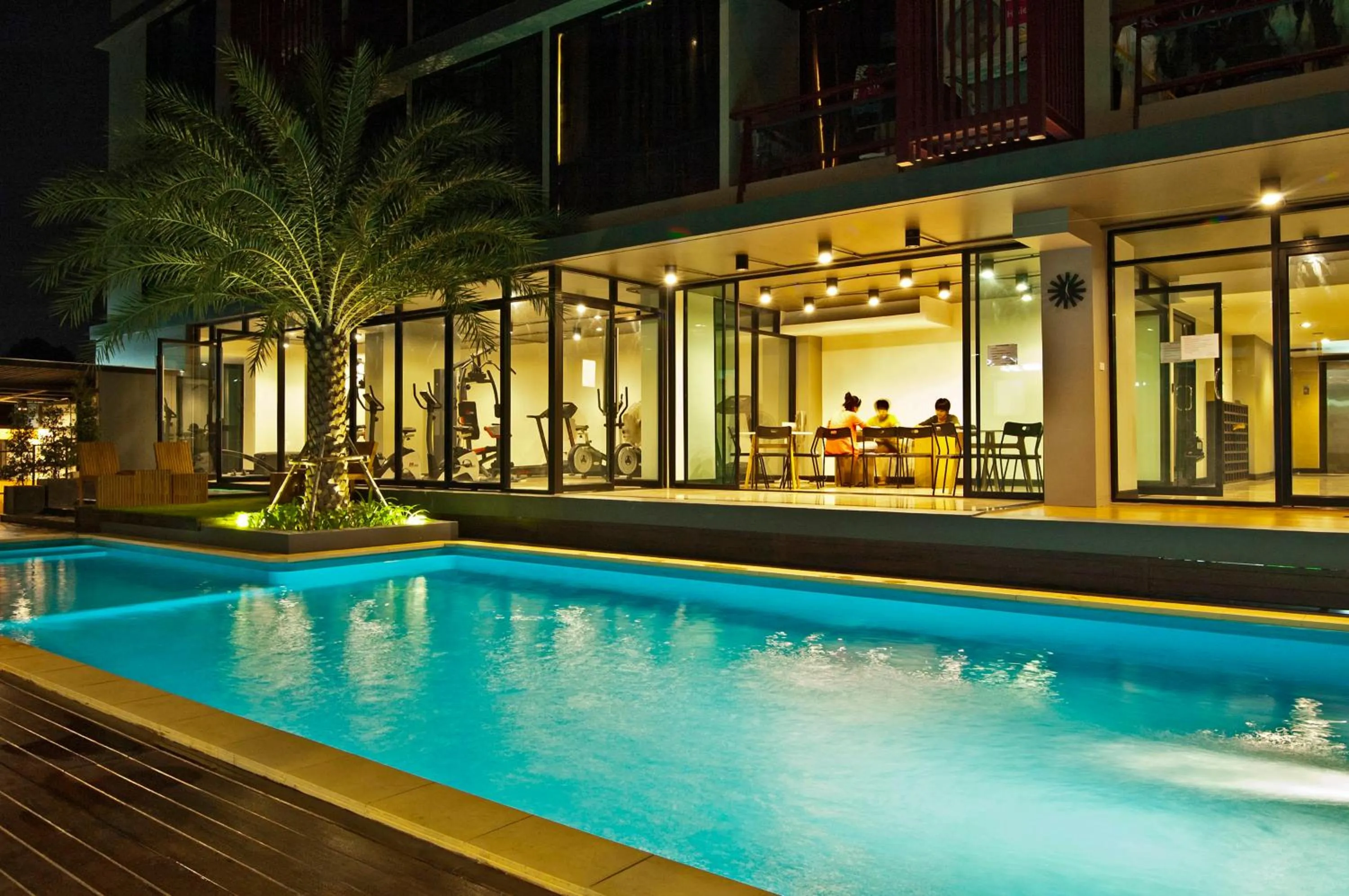 Swimming pool in Grand Marina Residence Hotel