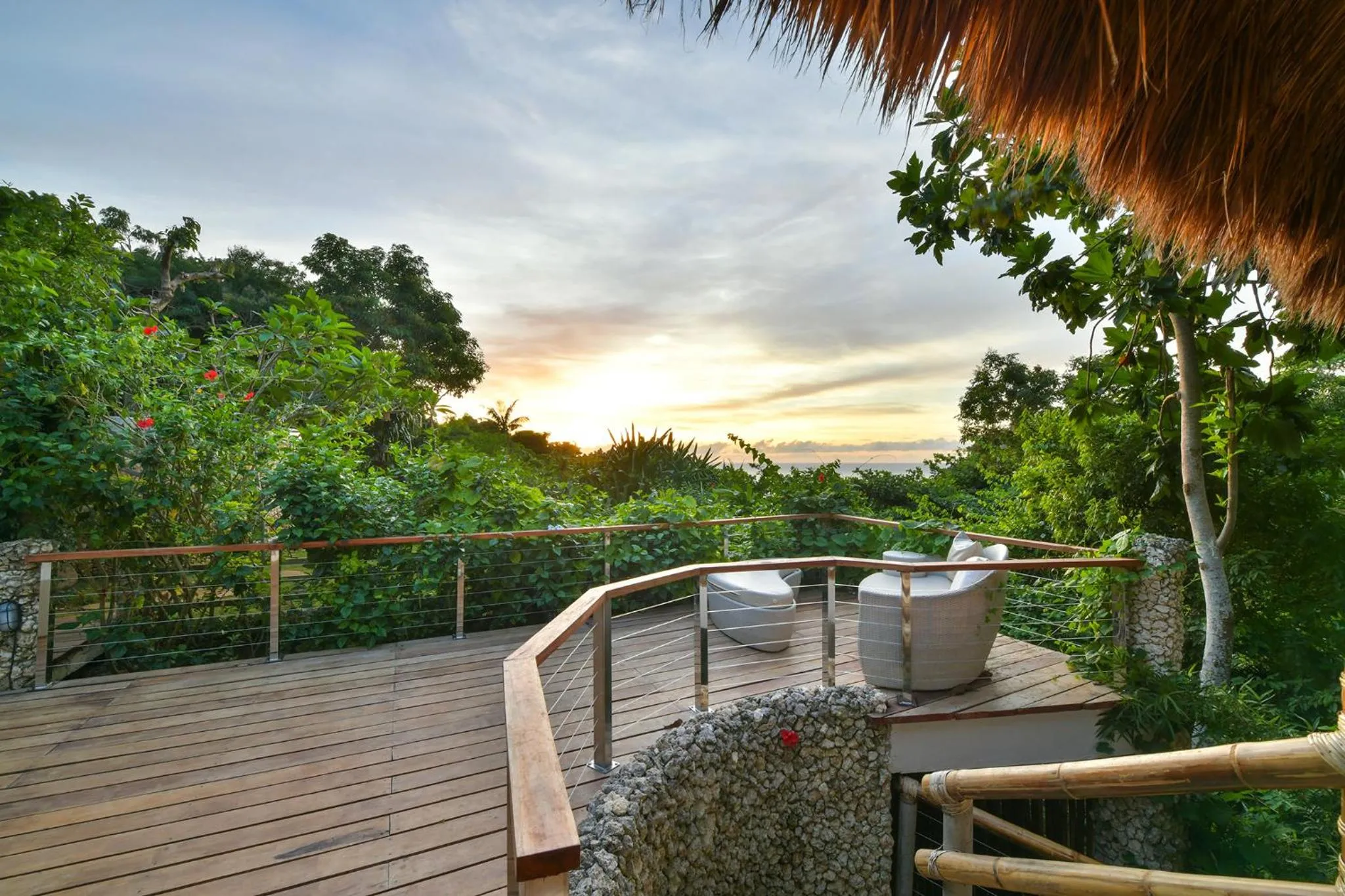 Natural landscape in Diniview Villa Resort