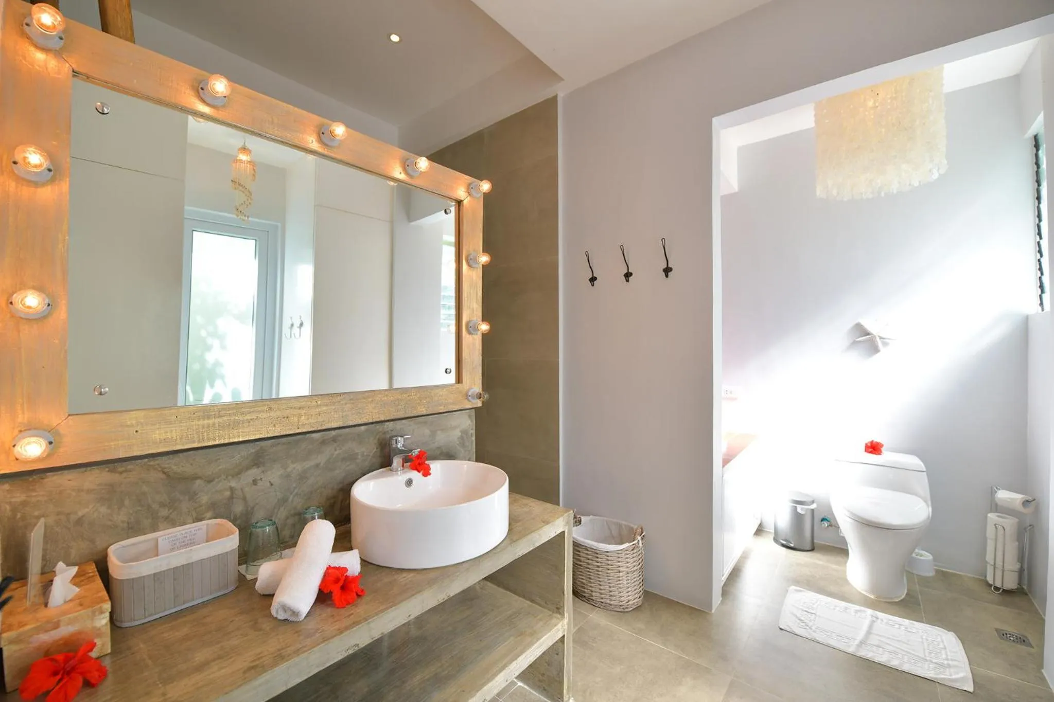 Toilet in Diniview Villa Resort