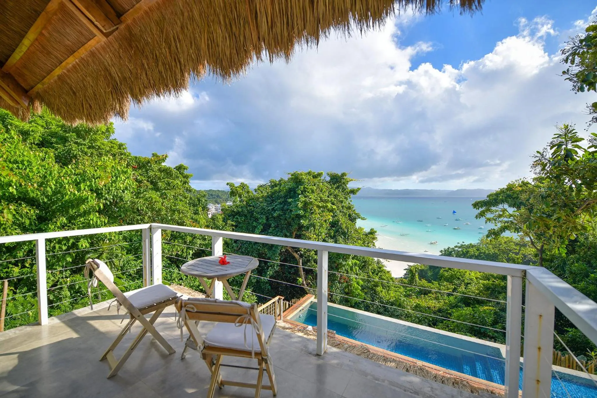 Natural landscape in Diniview Villa Resort