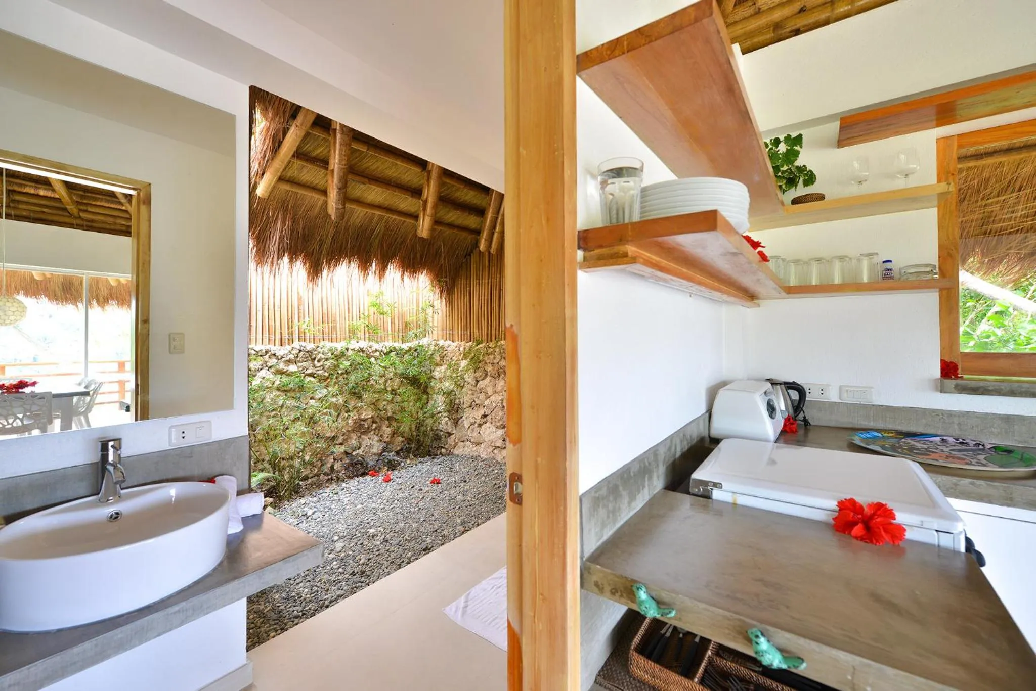 Bathroom in Diniview Villa Resort