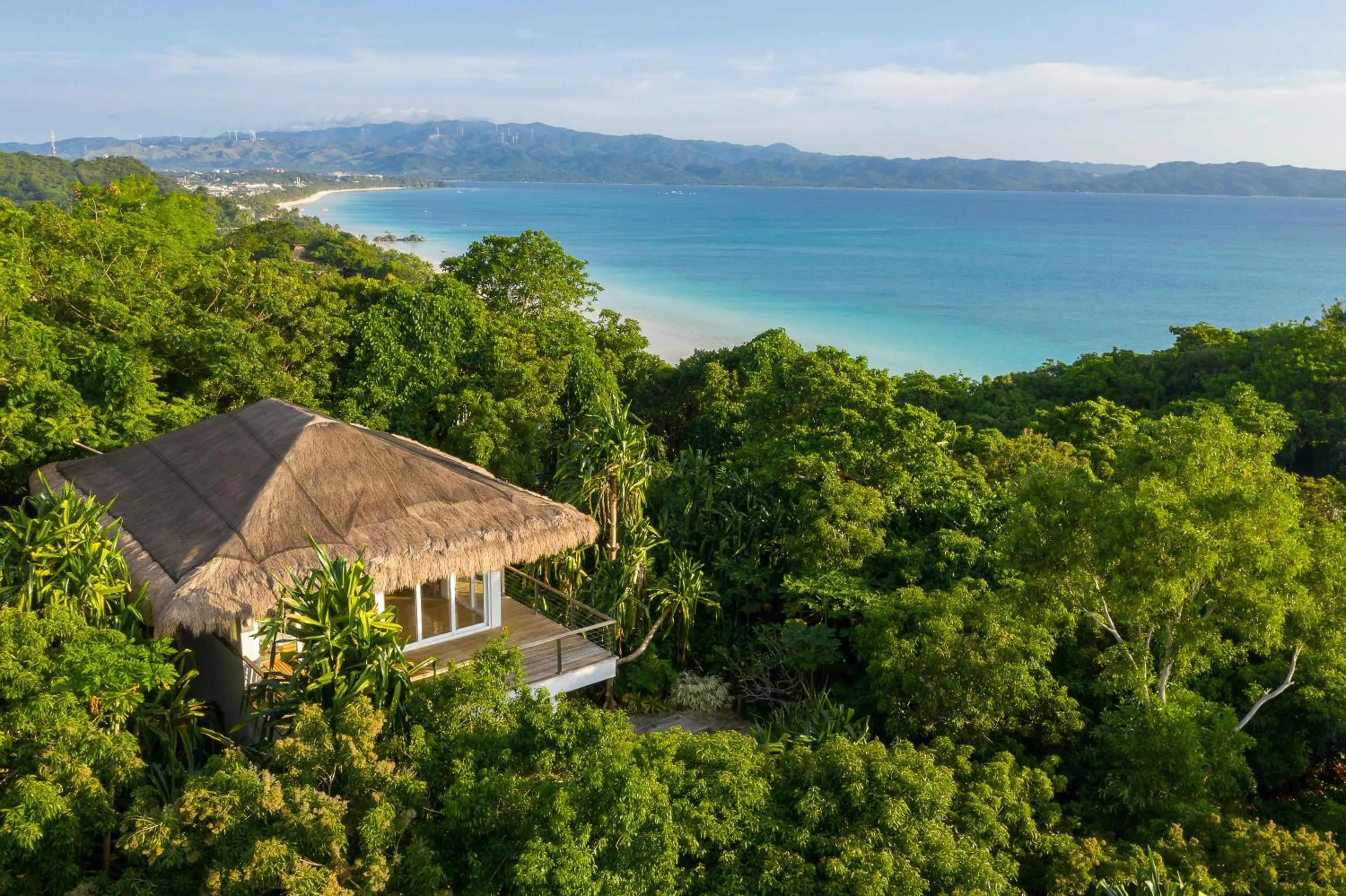 Natural landscape in Diniview Villa Resort