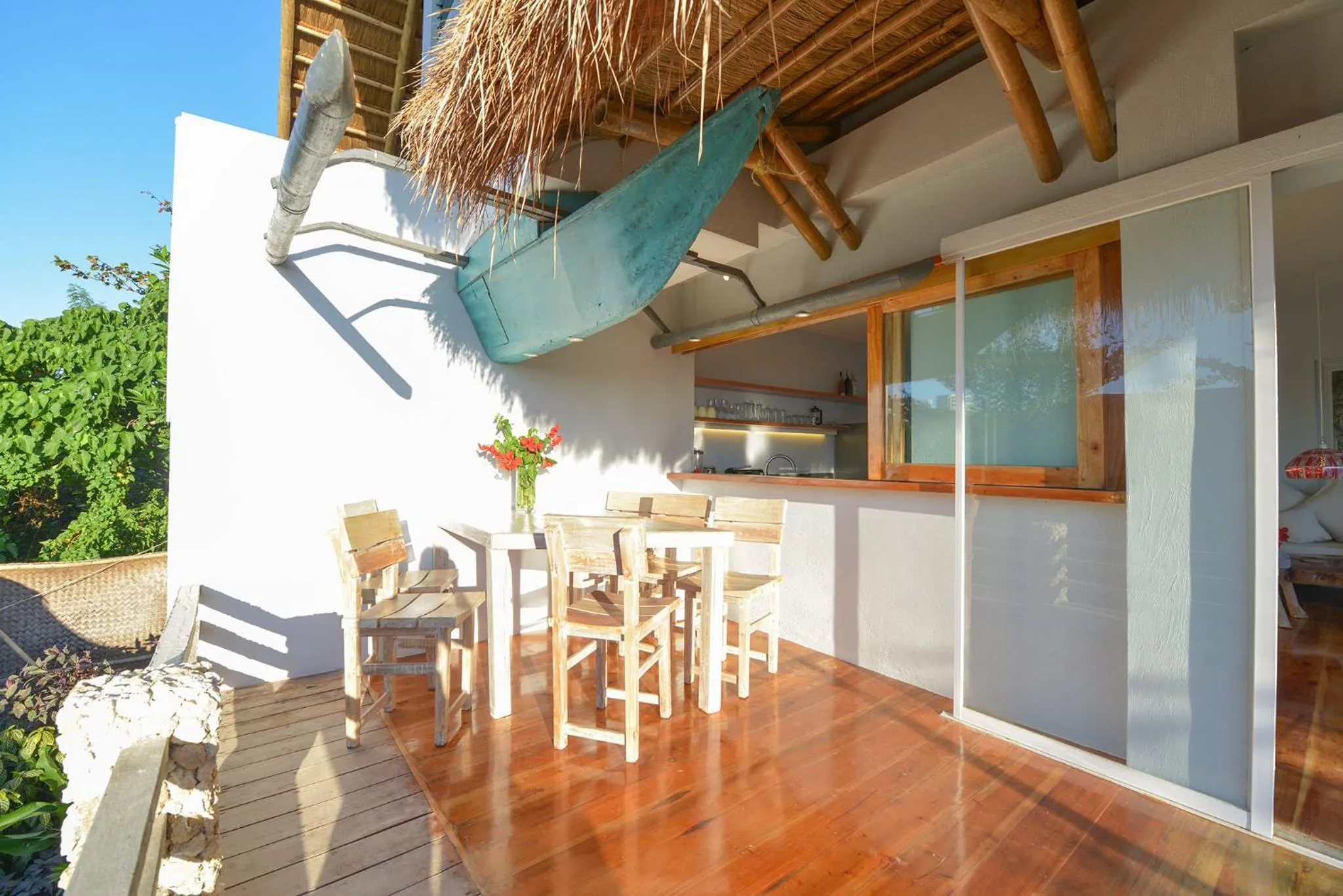 Decorative detail in Diniview Villa Resort