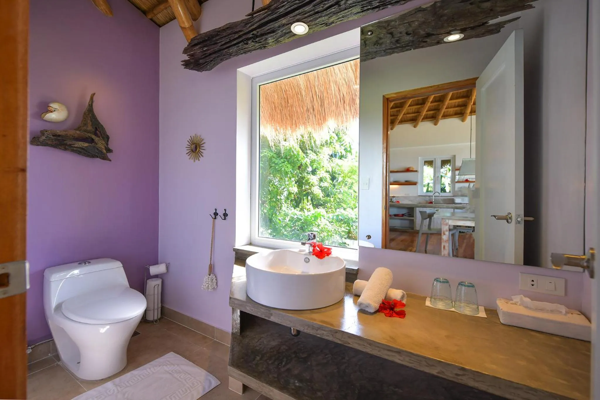Bathroom in Diniview Villa Resort