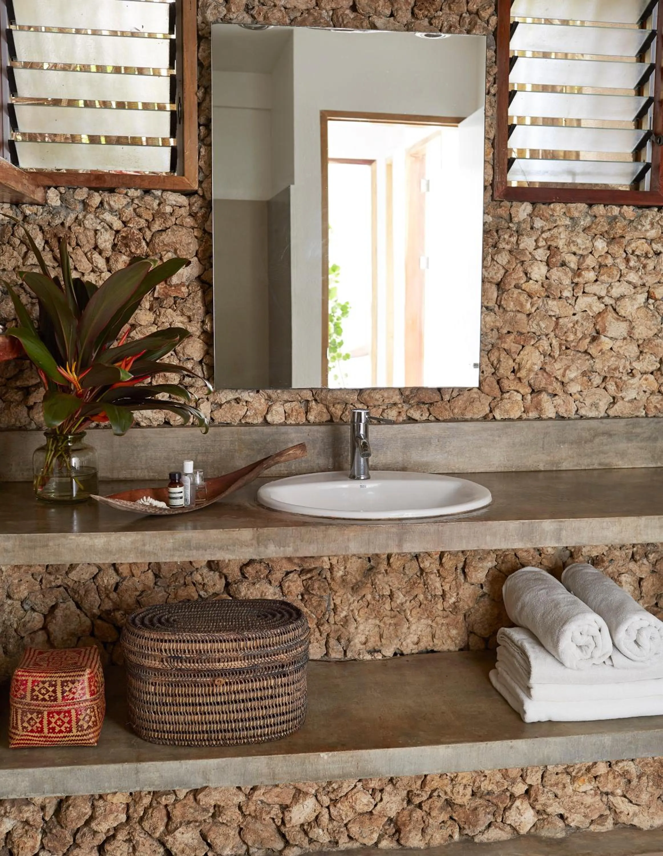 Bathroom in Diniview Villa Resort