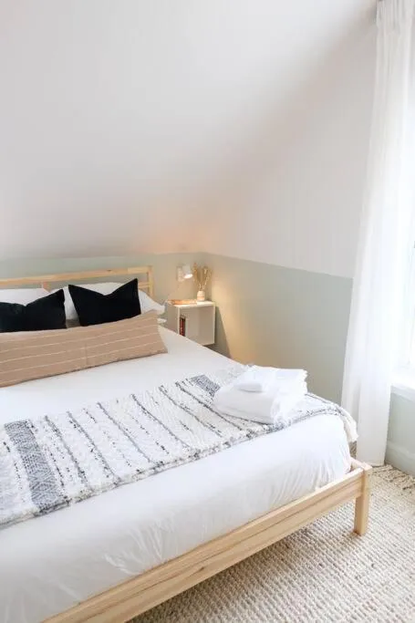 Bed in Scandi Inspired 2 Bed Suite Sandbanks Pass Incl