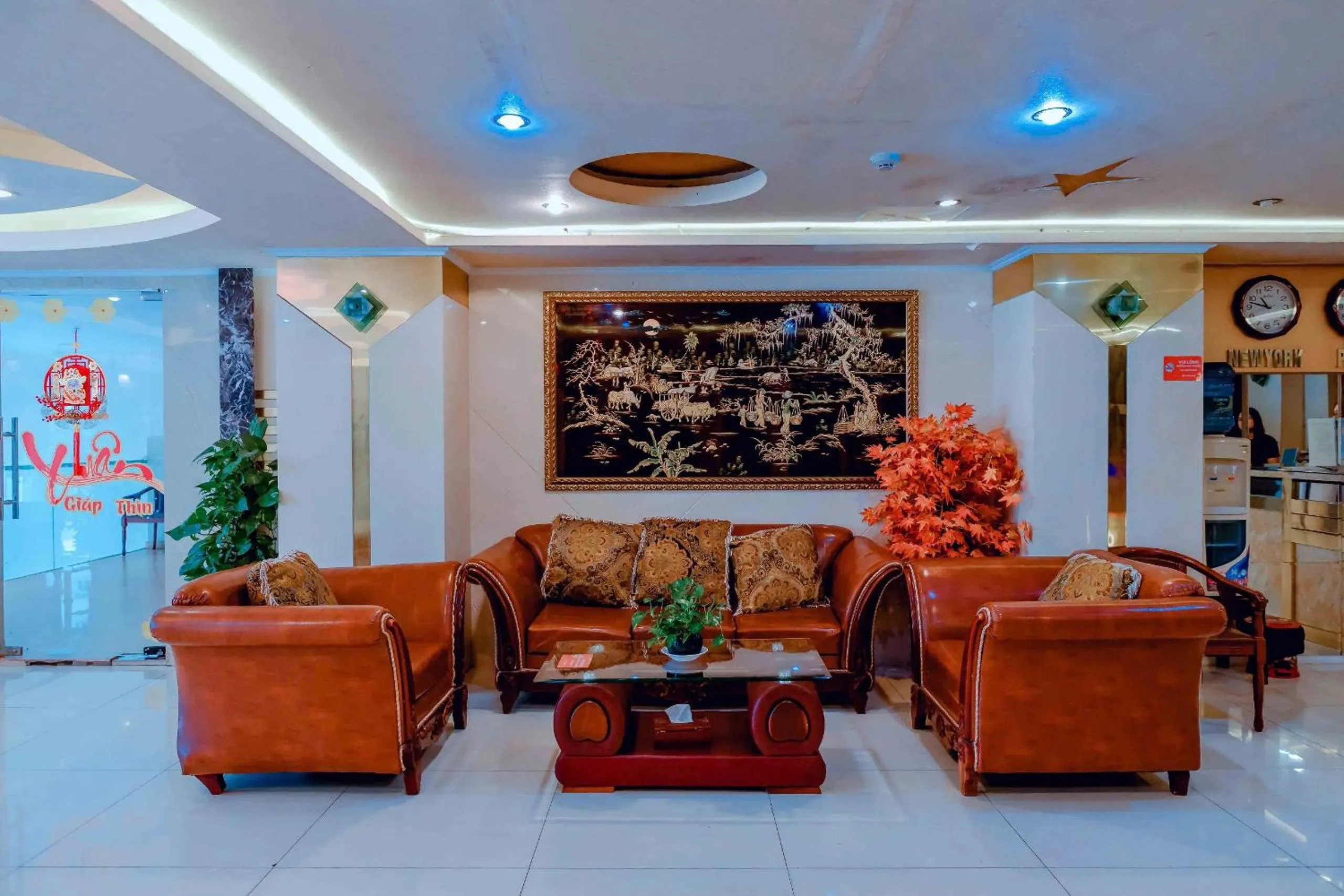 Living room in Linh Phuong 3 Hotel