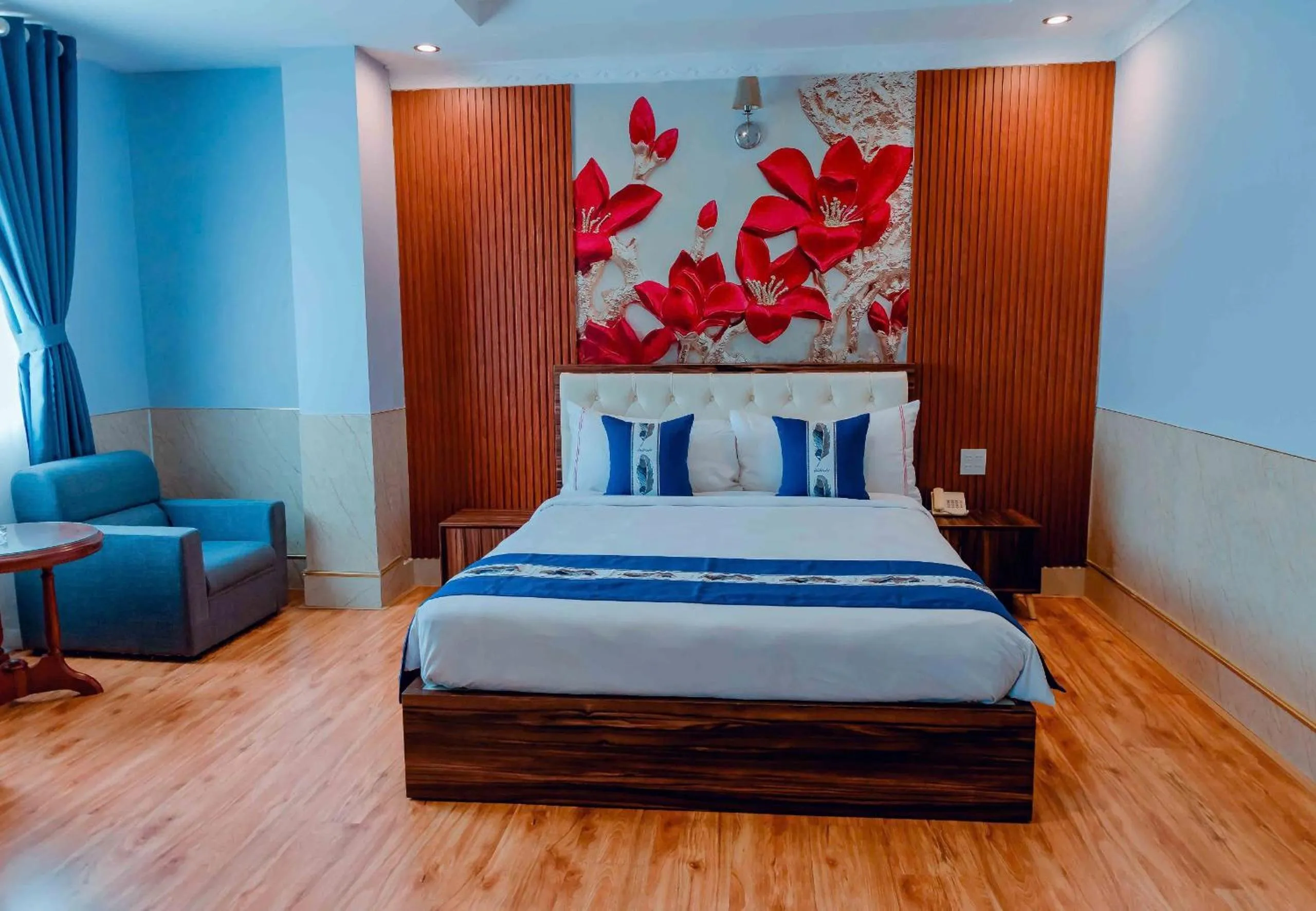 Bed in Linh Phuong 3 Hotel