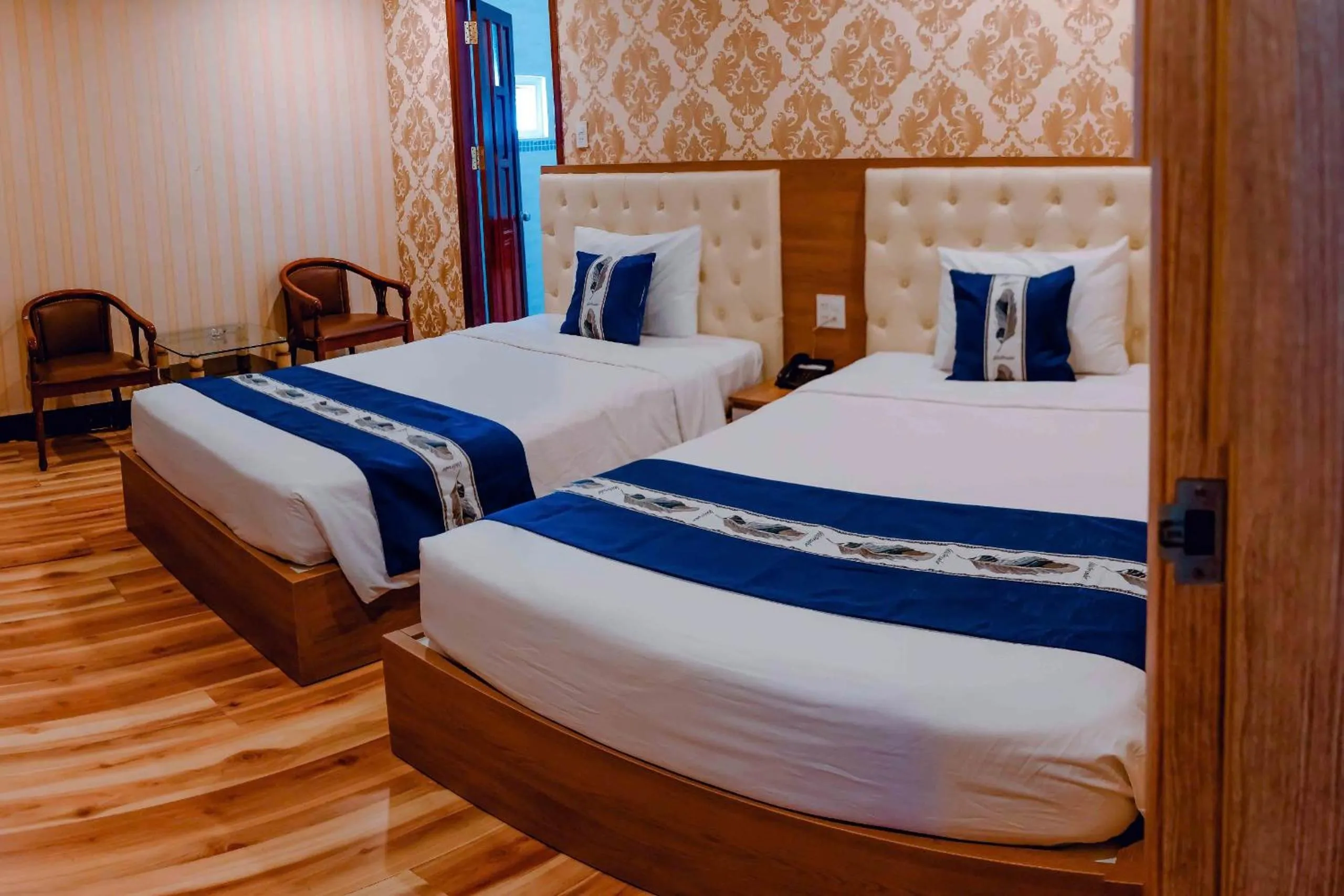 Bed in Linh Phuong 3 Hotel