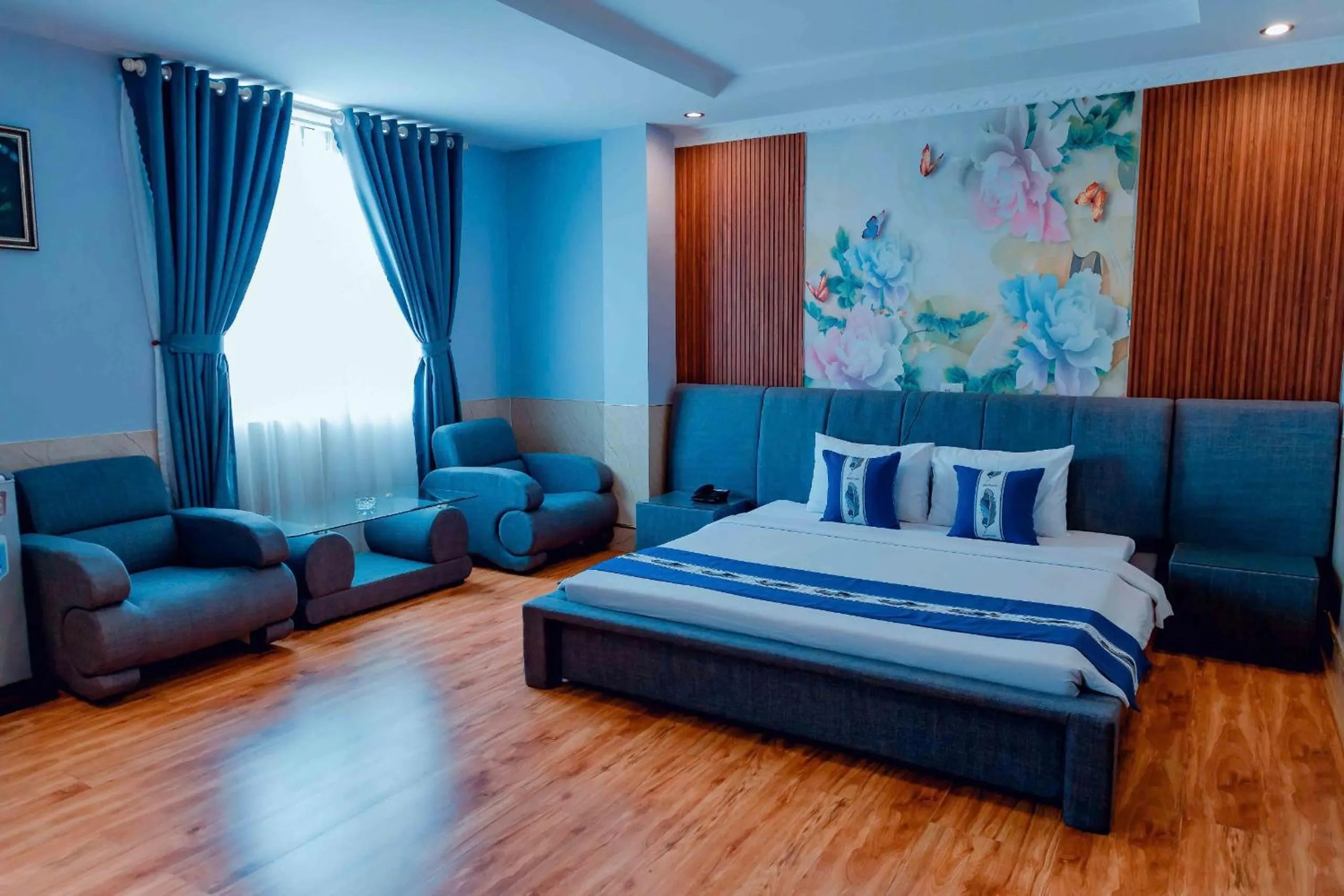 Bed in Linh Phuong 3 Hotel