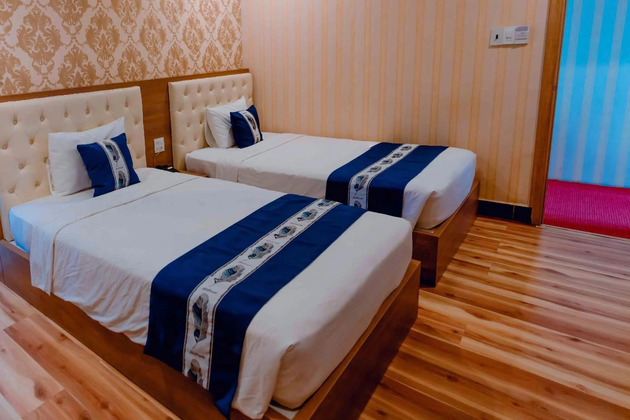 Bed in Linh Phuong 3 Hotel