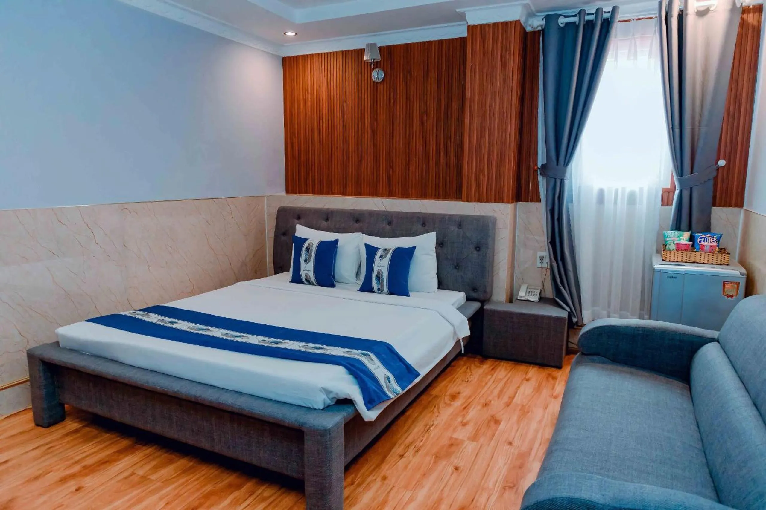 Bed in Linh Phuong 3 Hotel