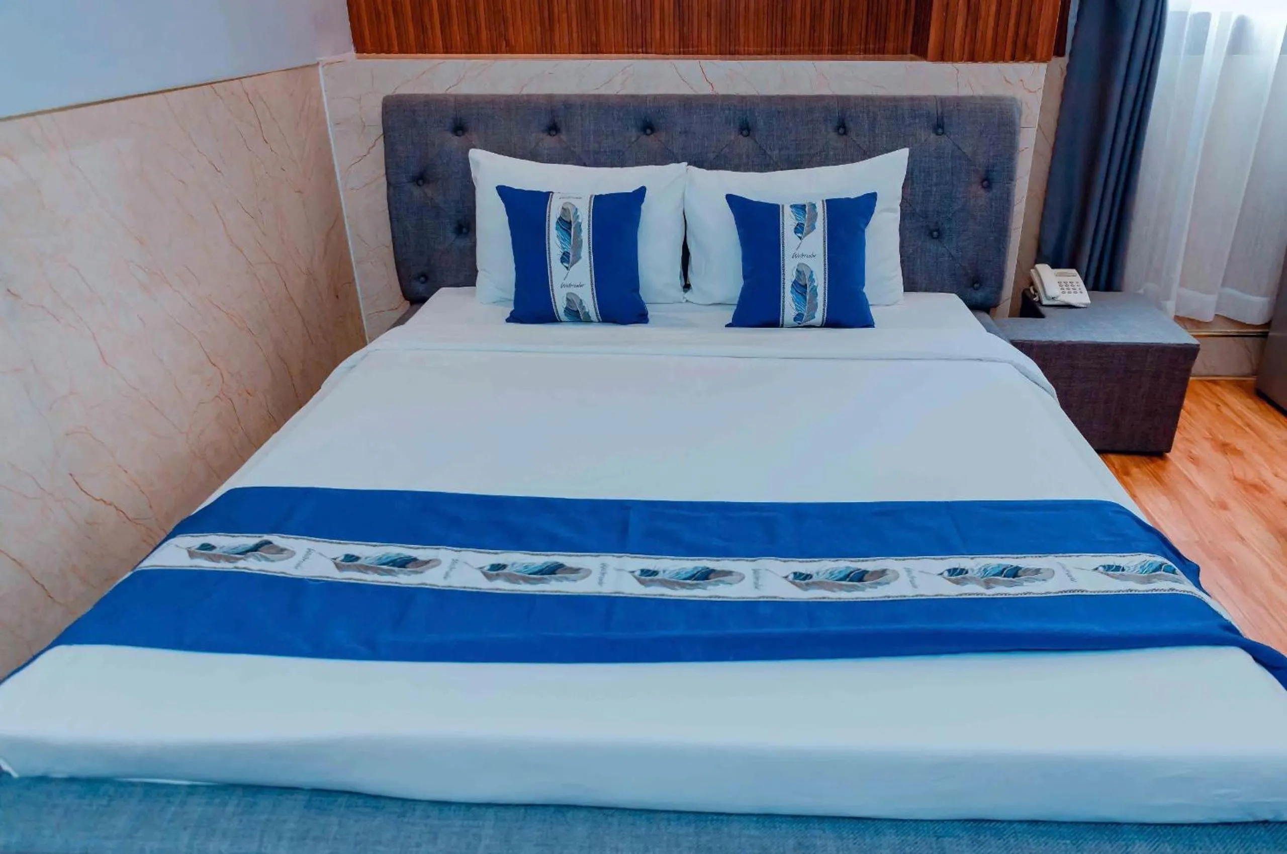 Bed in Linh Phuong 3 Hotel