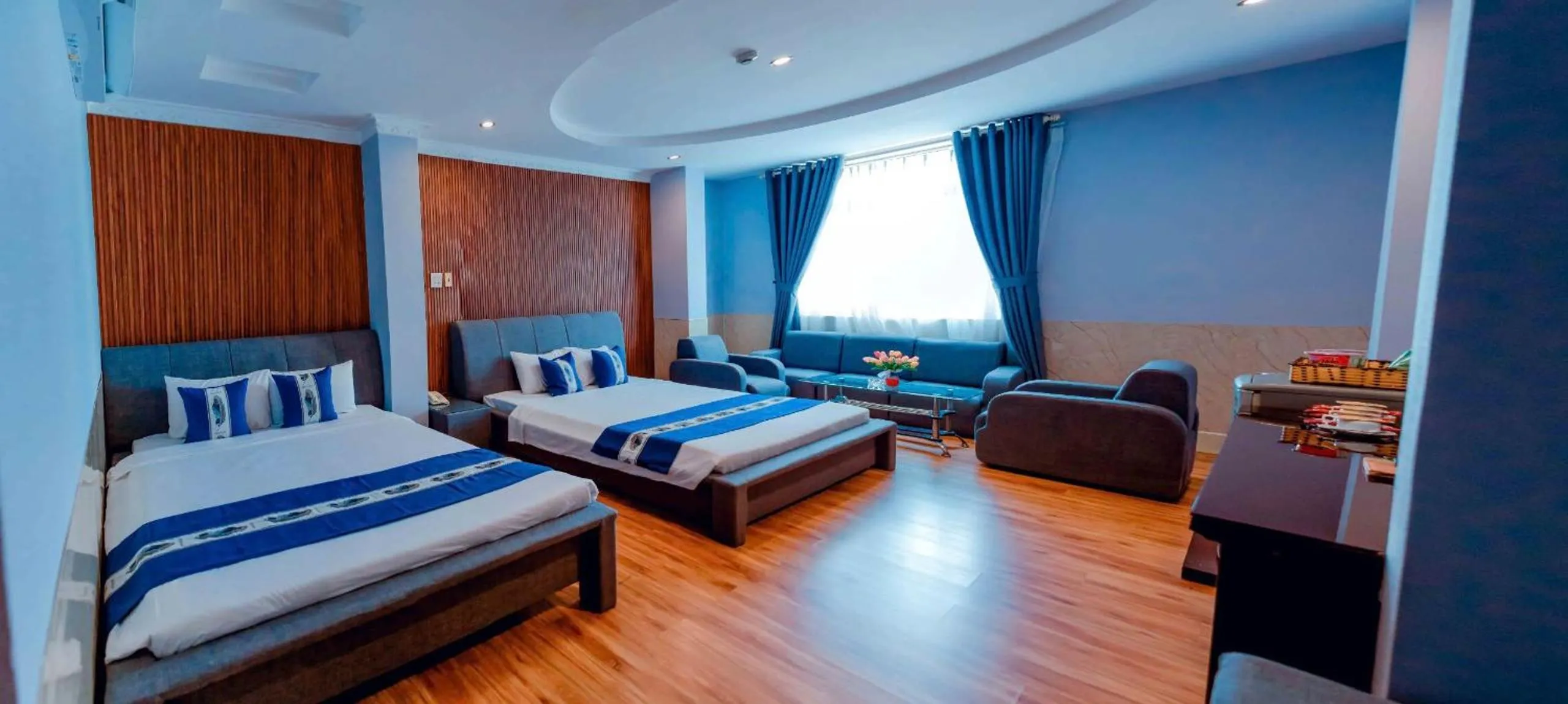 Bed in Linh Phuong 3 Hotel