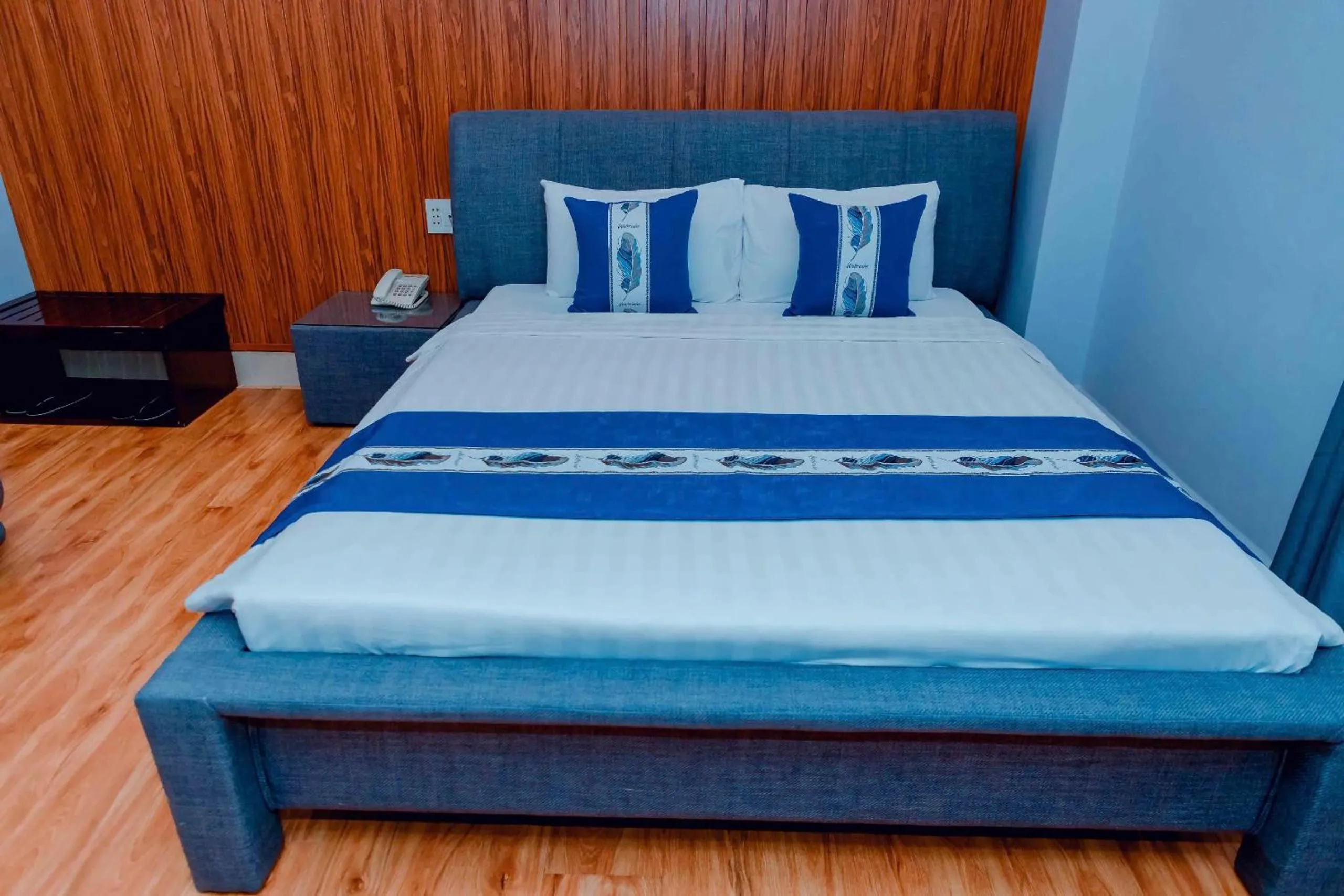 Bed in Linh Phuong 3 Hotel