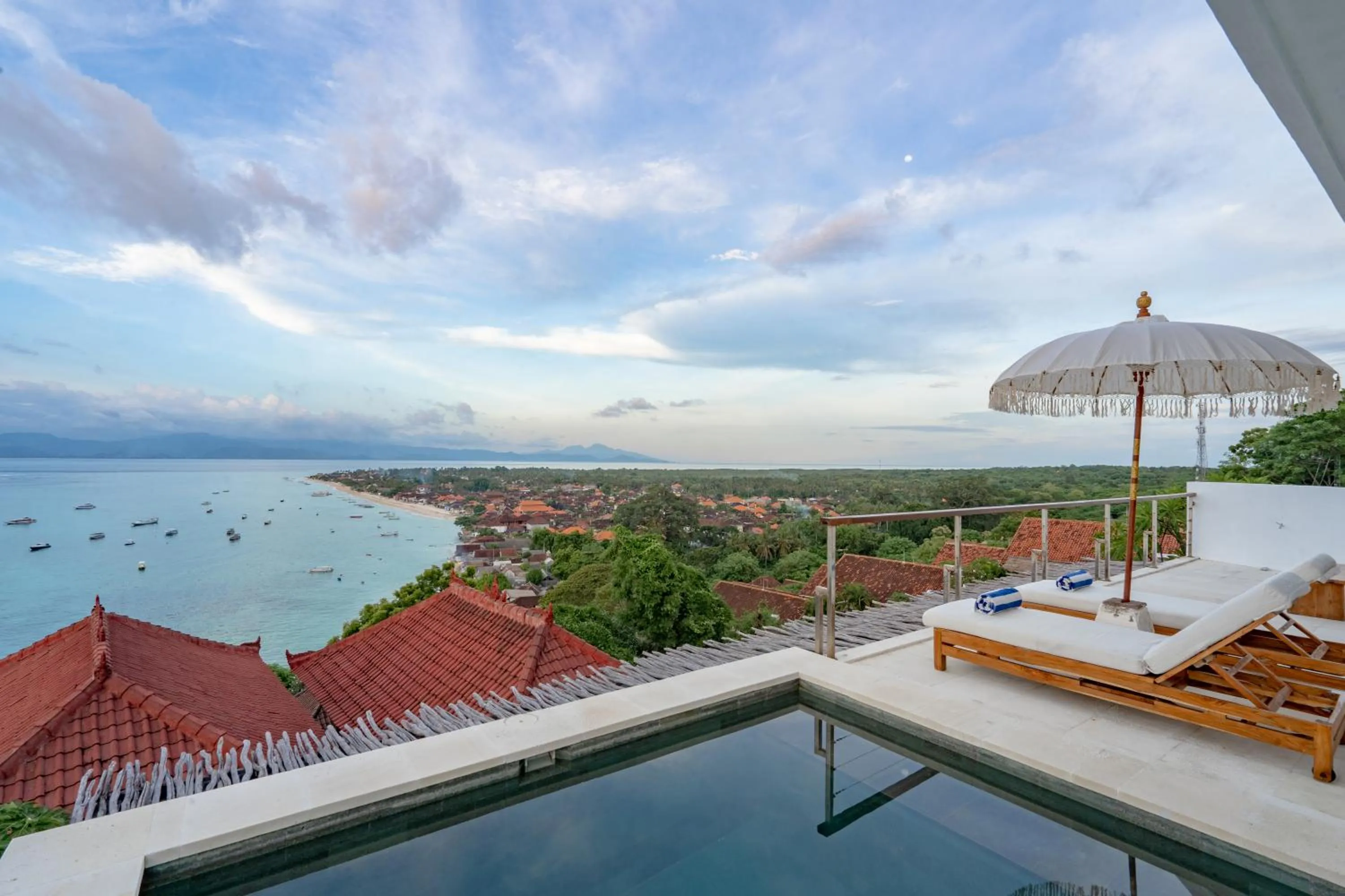 Balcony/Terrace in Aqua Nusa - Luxury Lembongan Villas