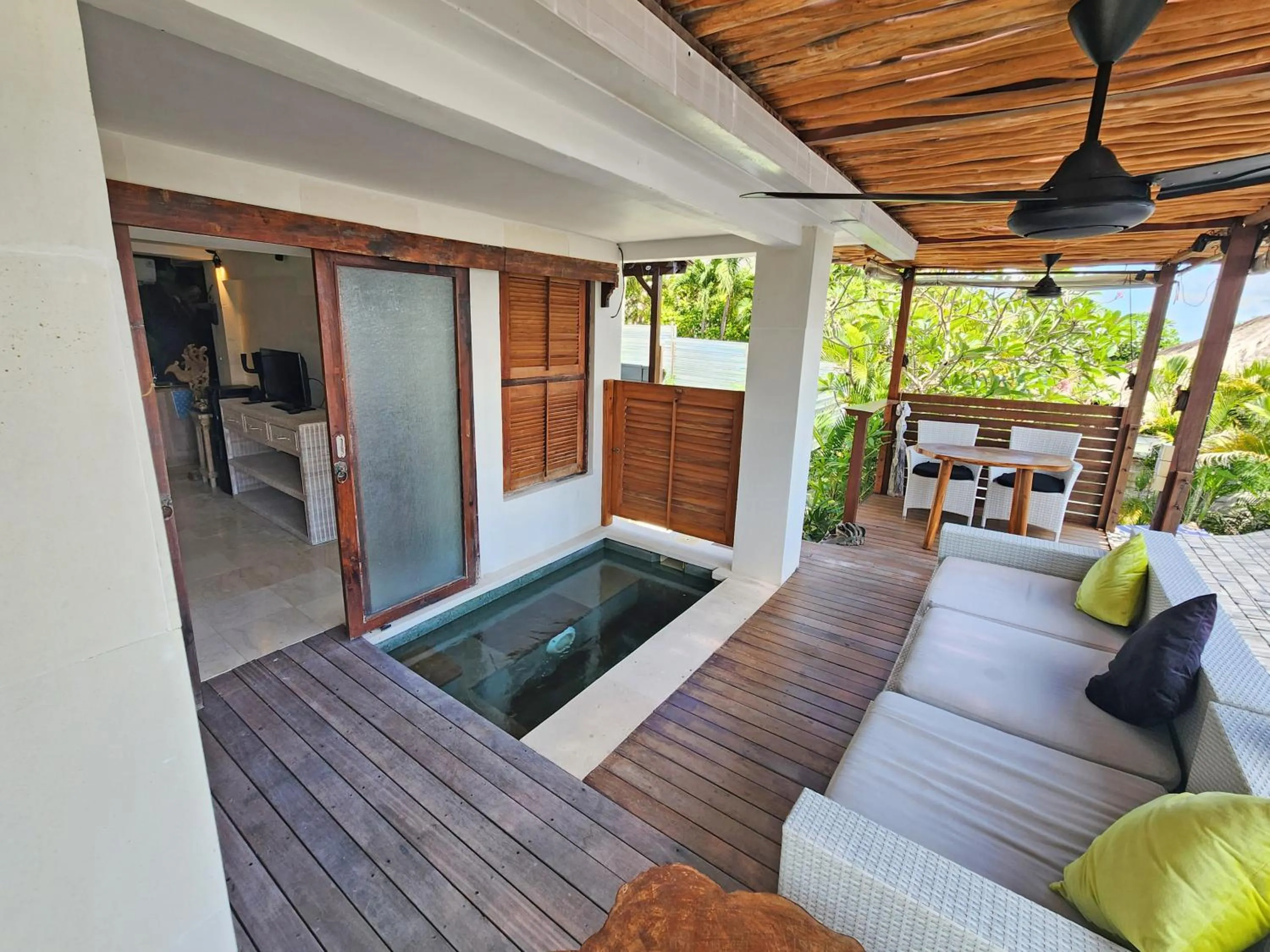 Balcony/Terrace in Aqua Nusa - Luxury Lembongan Villas