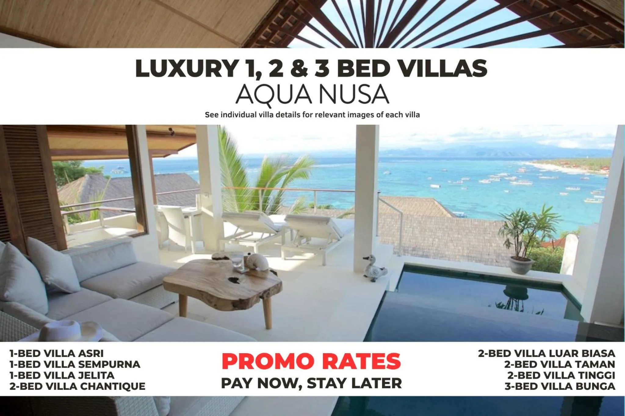 Property building in Aqua Nusa - Luxury Lembongan Villas