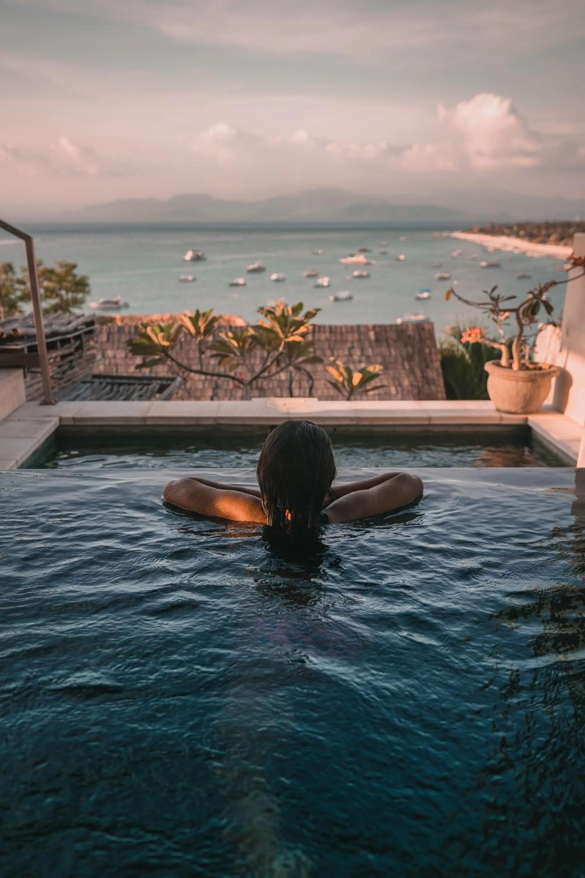 People in Aqua Nusa - Luxury Lembongan Villas