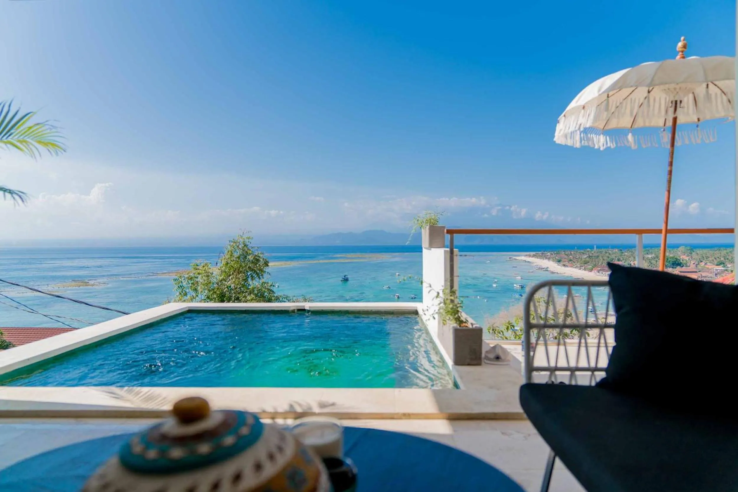 Balcony/Terrace in Aqua Nusa - Luxury Lembongan Villas