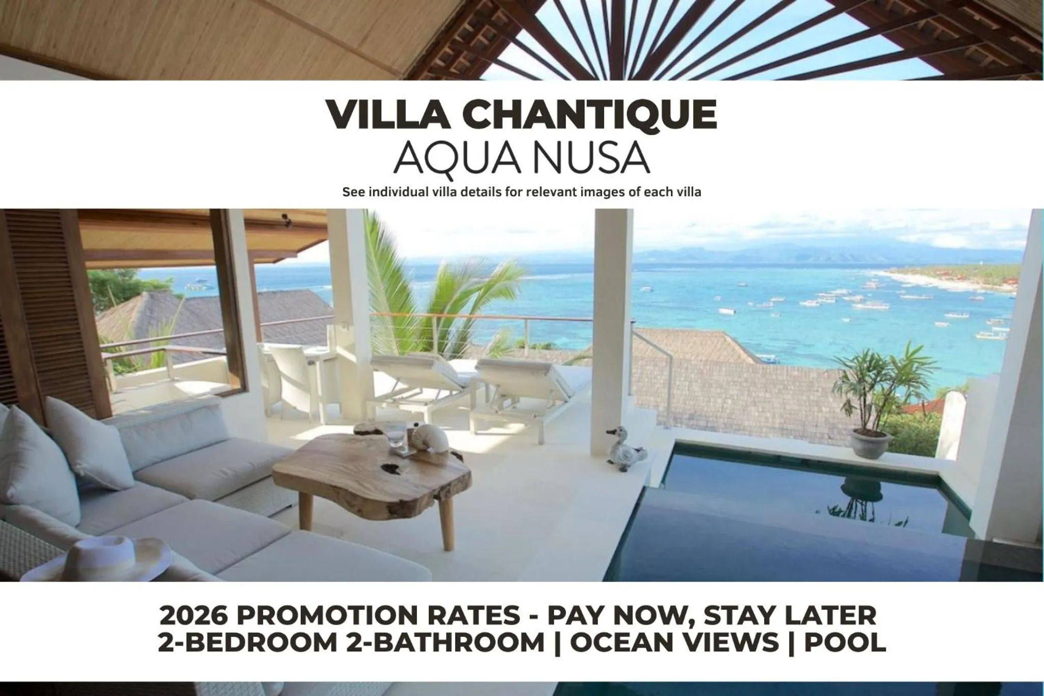 View (from property/room) in Aqua Nusa - Luxury Lembongan Villas