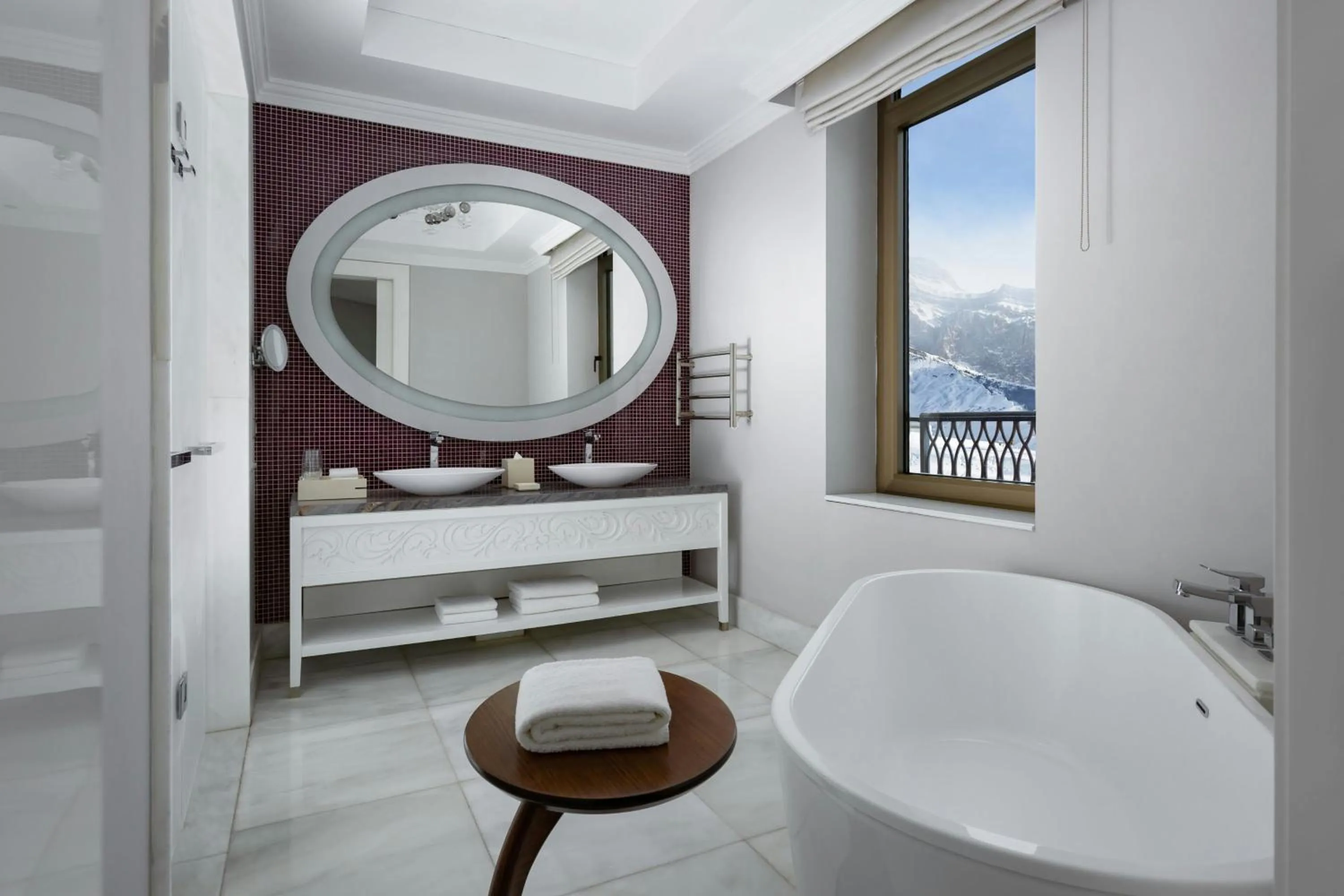 Bathroom in Pik Palace, Shahdag, Autograph Collection