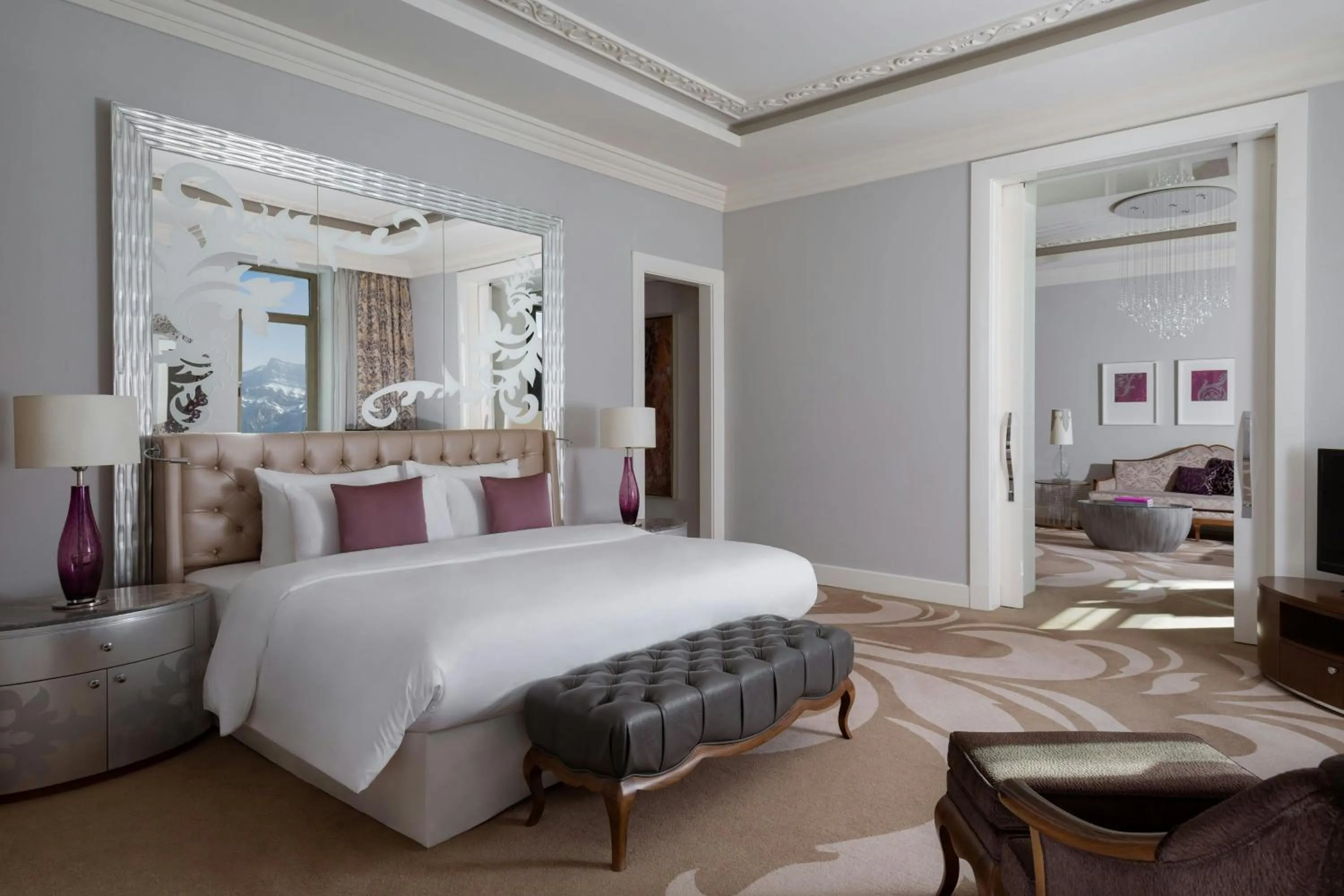 Photo of the whole room, Bed in Pik Palace, Shahdag, Autograph Collection