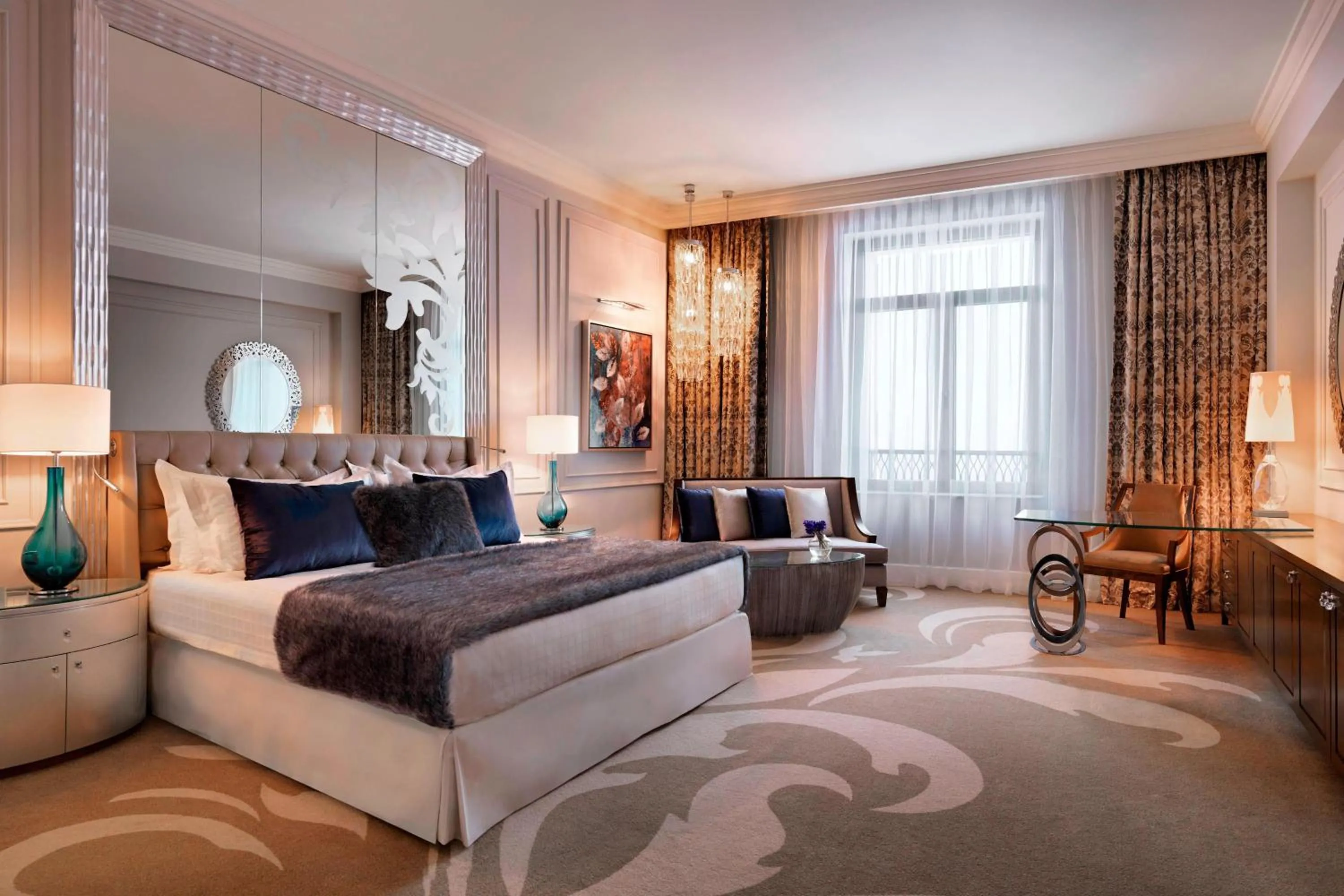 Photo of the whole room, Bed in Pik Palace, Shahdag, Autograph Collection