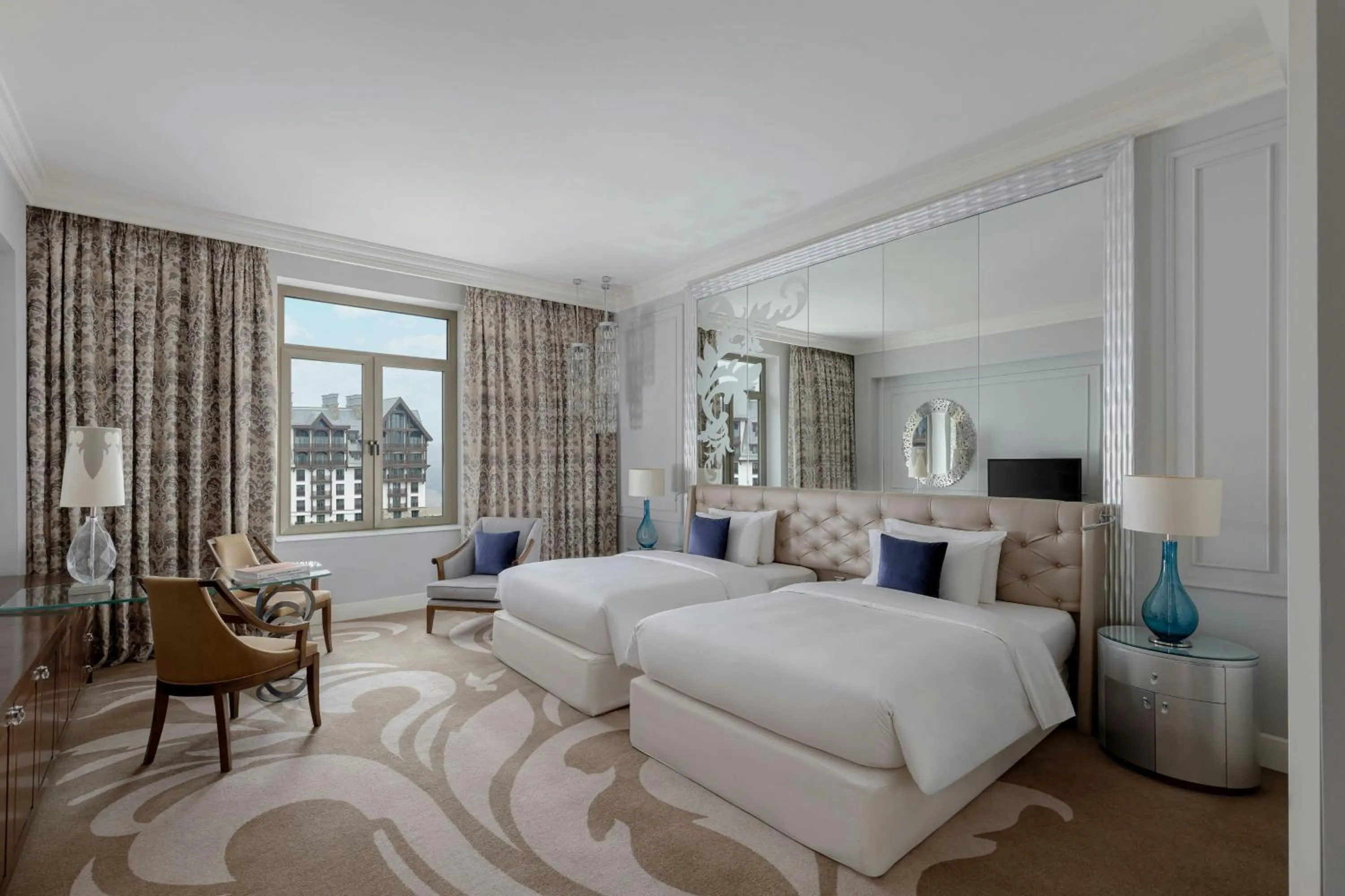 Photo of the whole room, Bed in Pik Palace, Shahdag, Autograph Collection