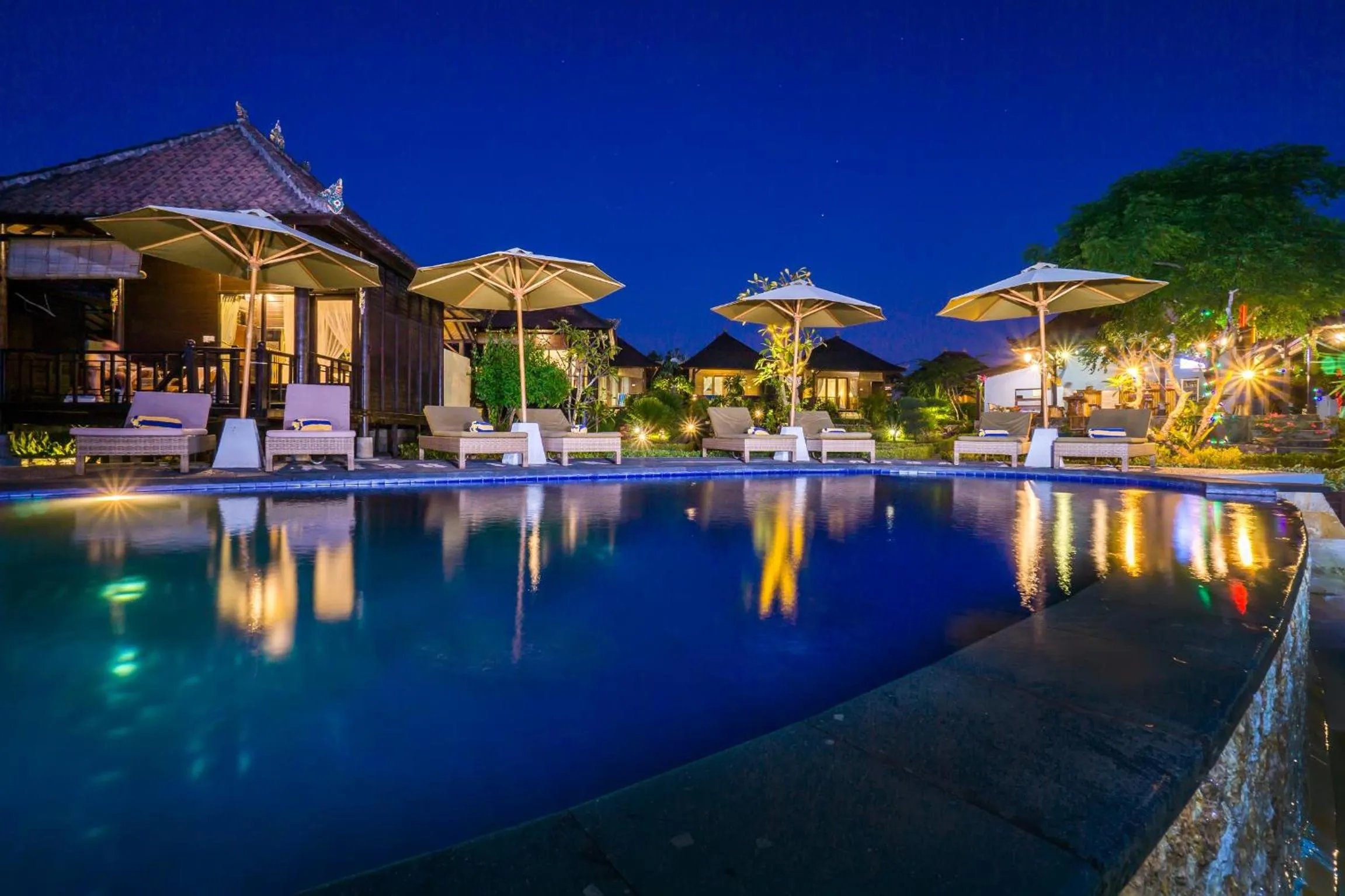 Swimming pool in Bali Belva
