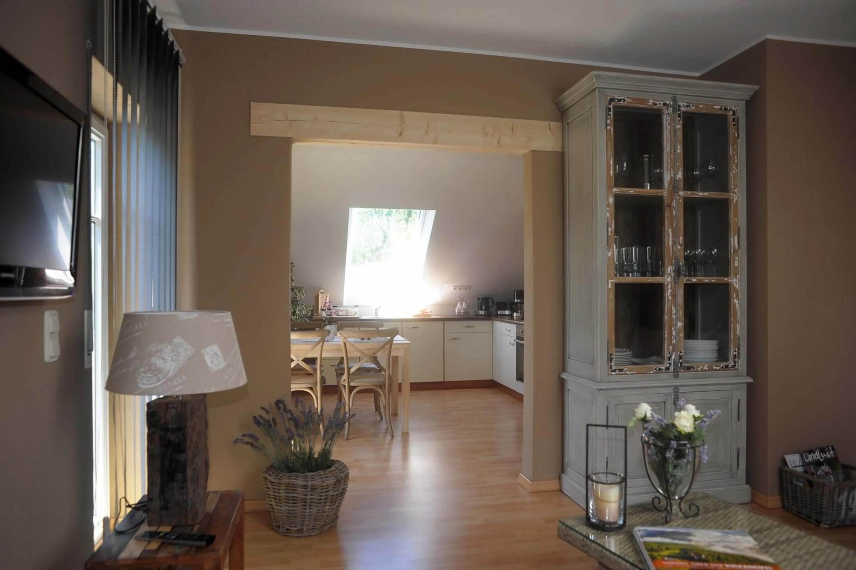 Living room in Ferienwohnung Landfein Schalkenmehren