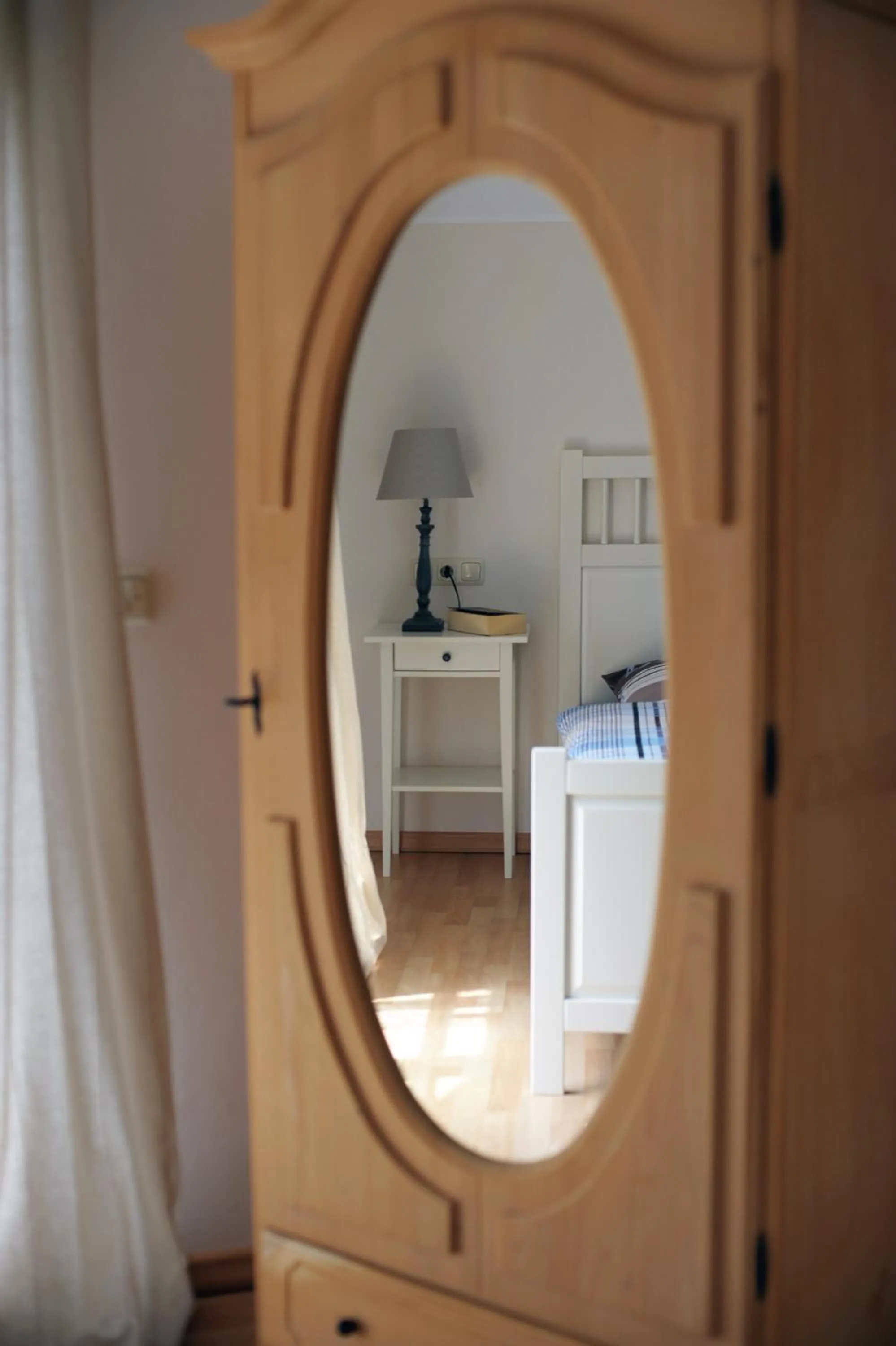 Bedroom, Bed in Ferienwohnung Landfein Schalkenmehren