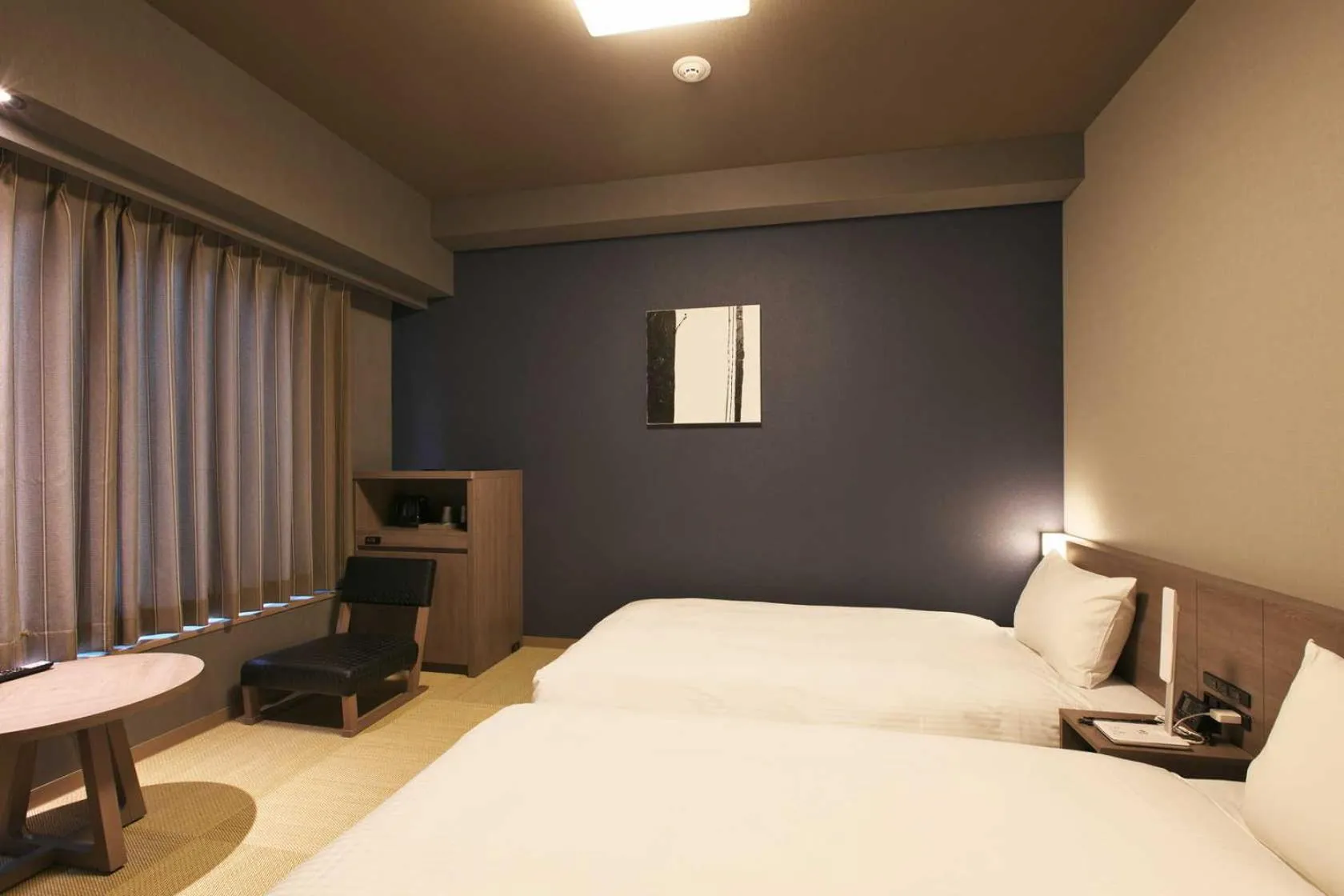Photo of the whole room, Bed in Hotel Route Inn Grand Nakano Obuse