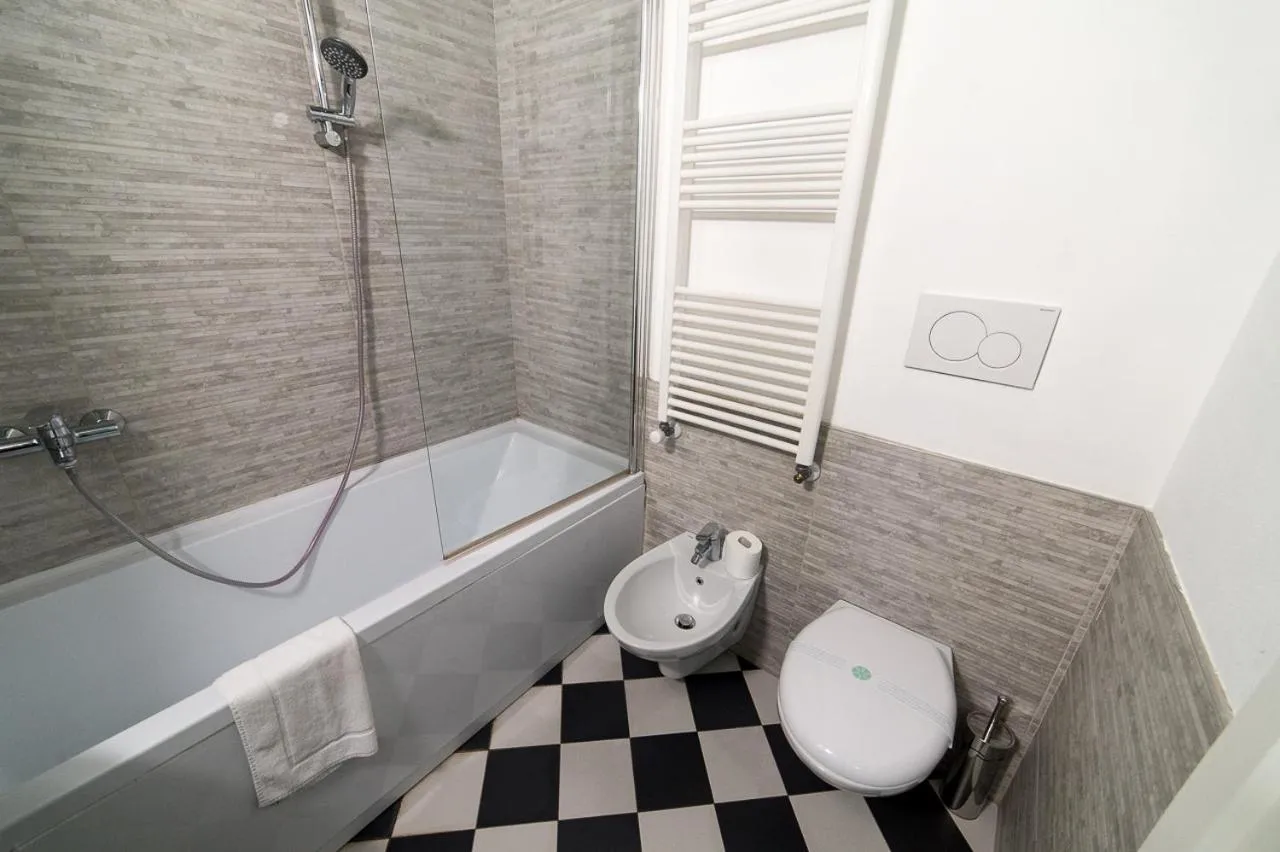 Bathroom in Hbhall Residenze Darsena