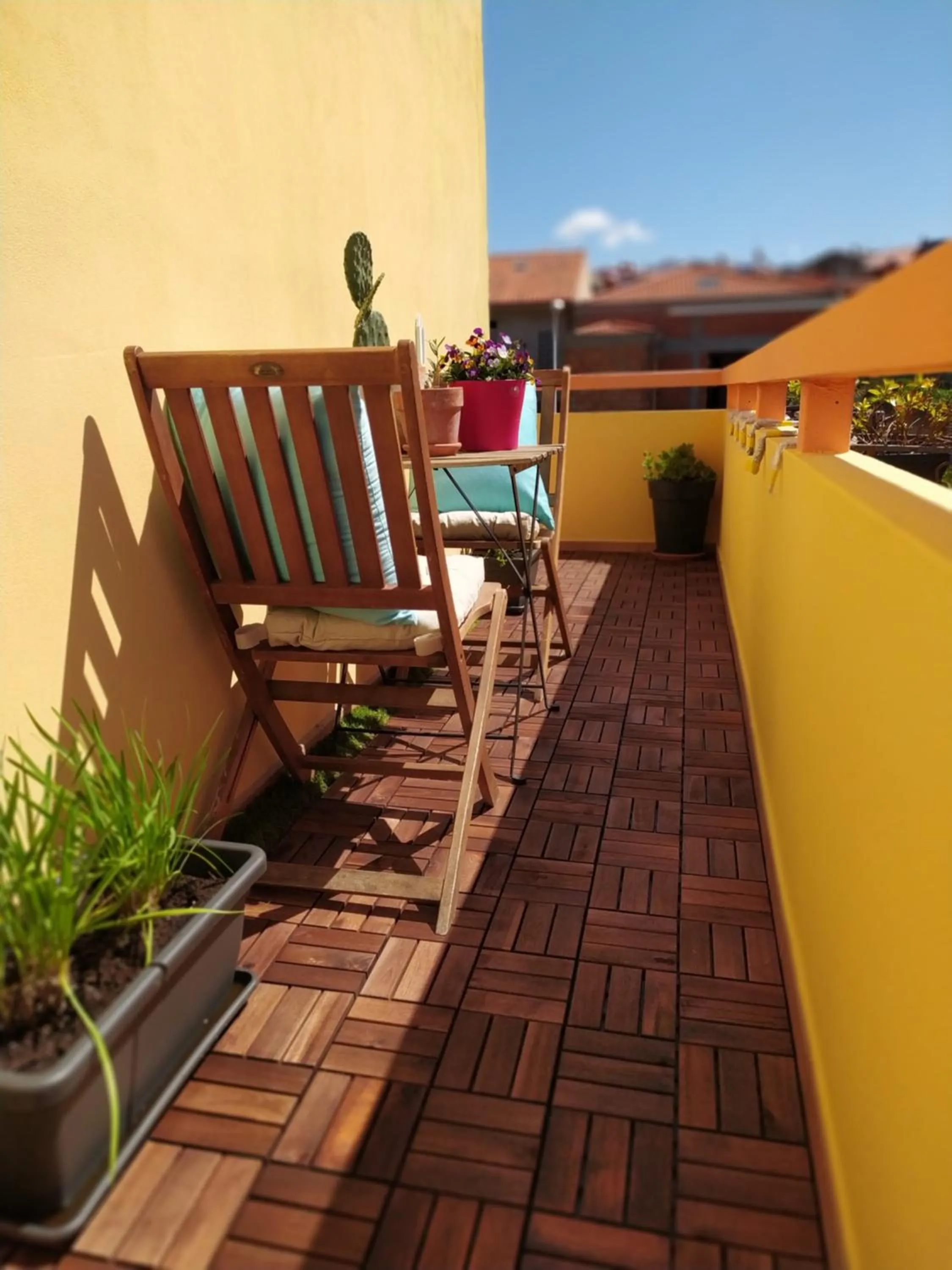 Balcony/Terrace in Il Sentiero B&Bìo