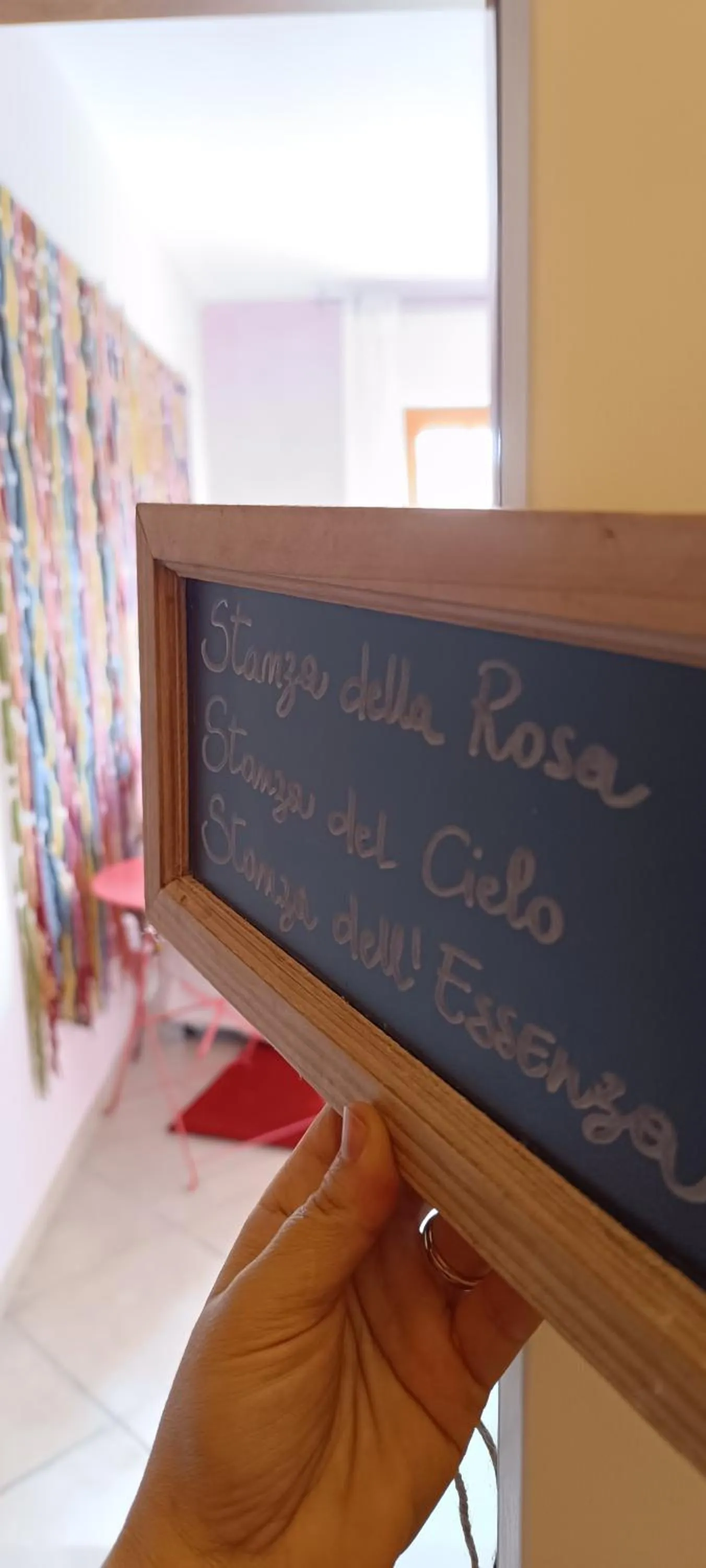 Seating area in Il Sentiero B&Bìo