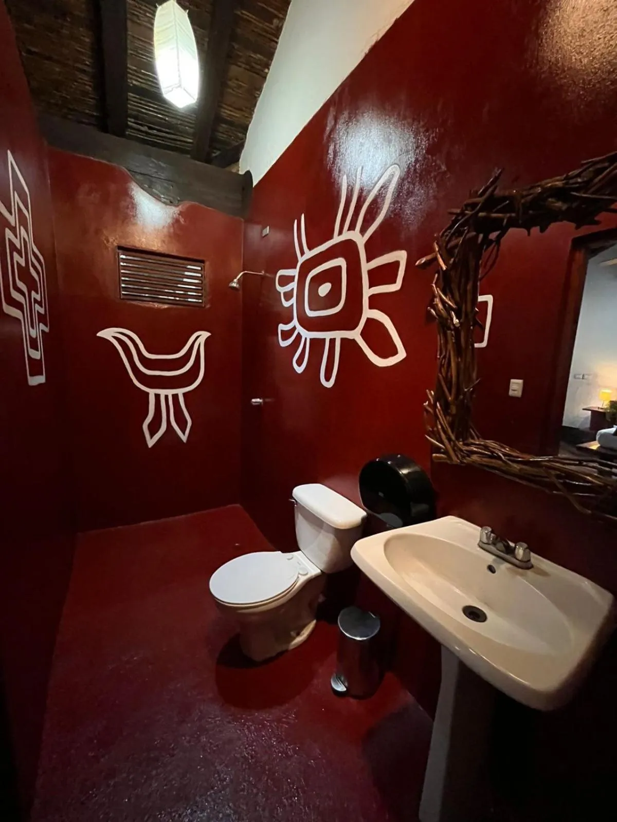 Hot Spring Bath in Cueva Nica