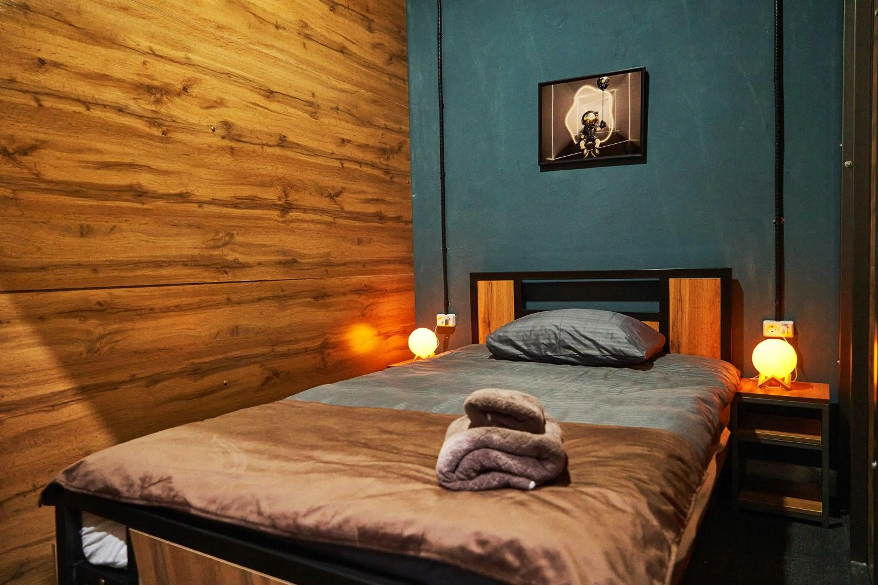 Bed in Gagarin Capsule Hotel